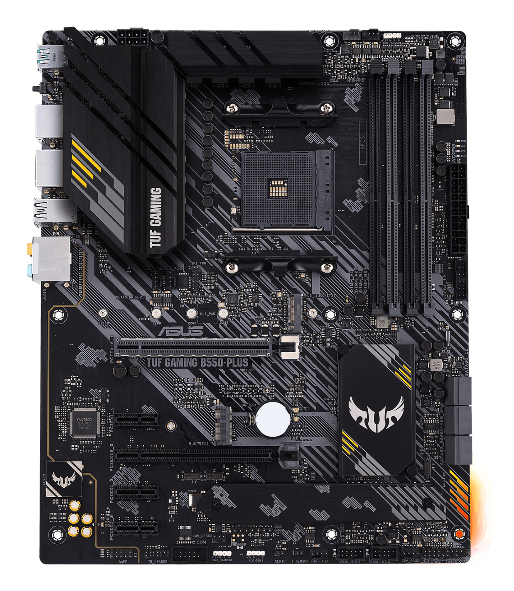 ASUS TUF GAMING B550-PLUS (AMD,AM4,DDR4,ATX)