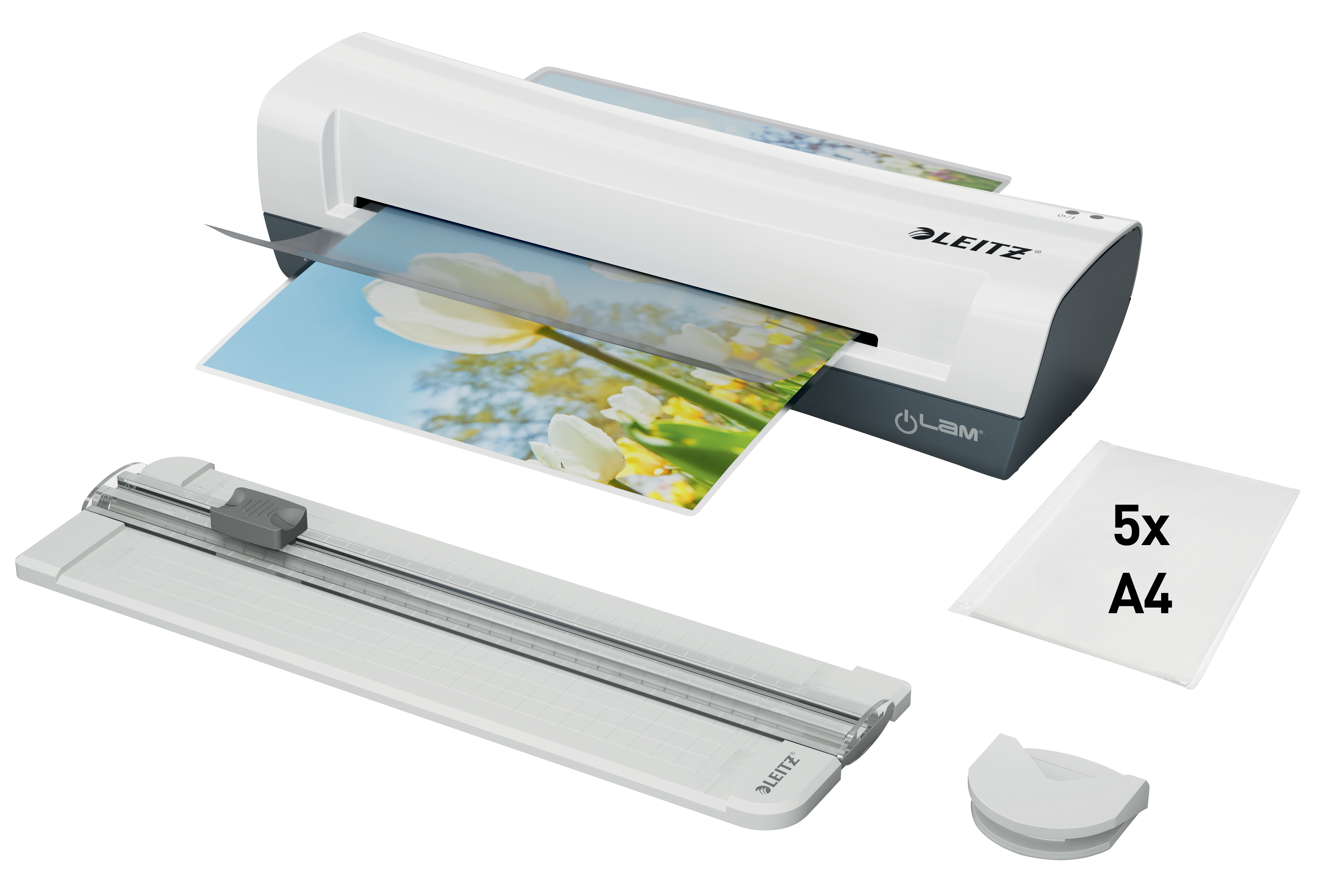 LEITZ iLAM Home 4-in-1 Laminiergerät-Set bis DIN A4