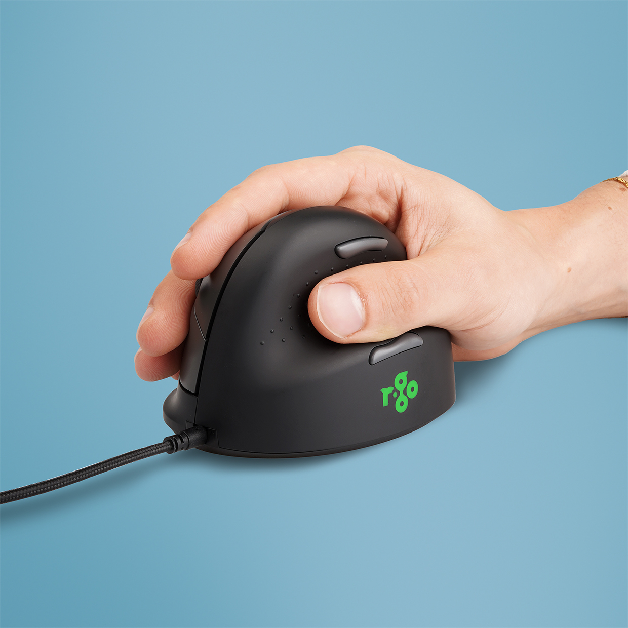 R-Go Maus HE Break ergonomisch rechts USB klein