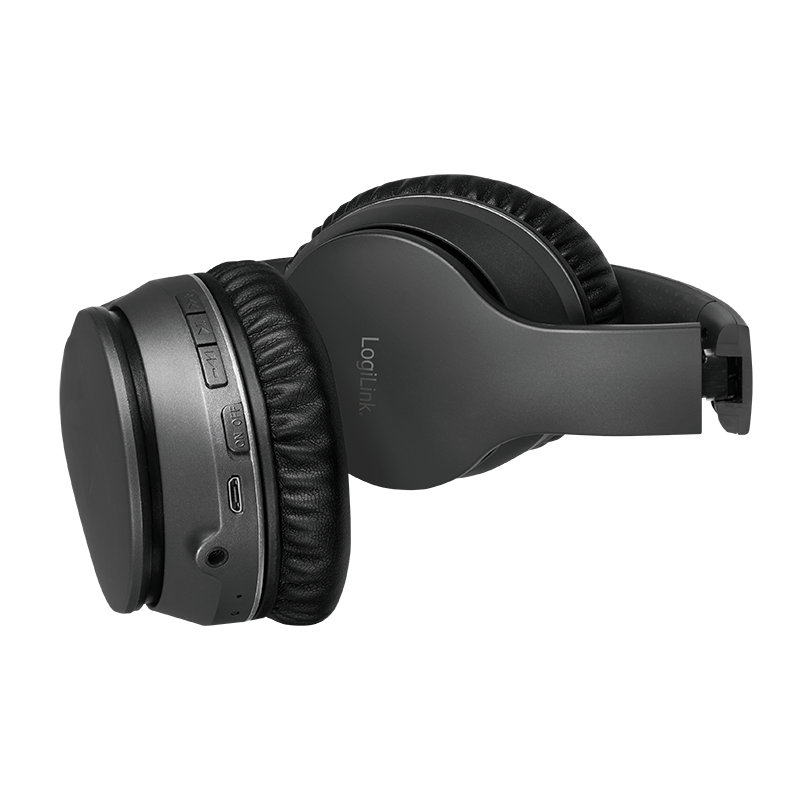 Logilink Bluetooth Headset,Active-Noice-Cancelling,V5.0,schw
