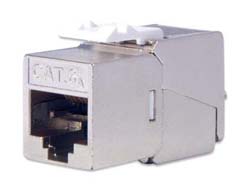 DIGITUS Keystone Jack Cat6a geschirmt Kabelmanager Set 24St