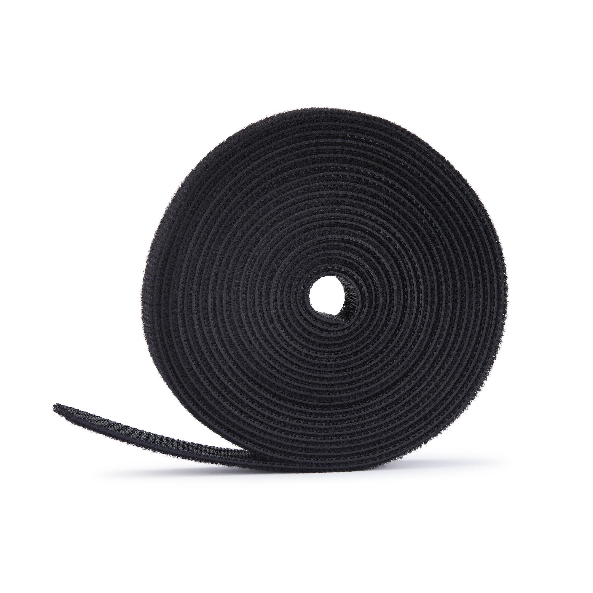 228M KLETTBANDROLLE SCHWARZ LOOP CABLE TIE - 0.5IN WIDE