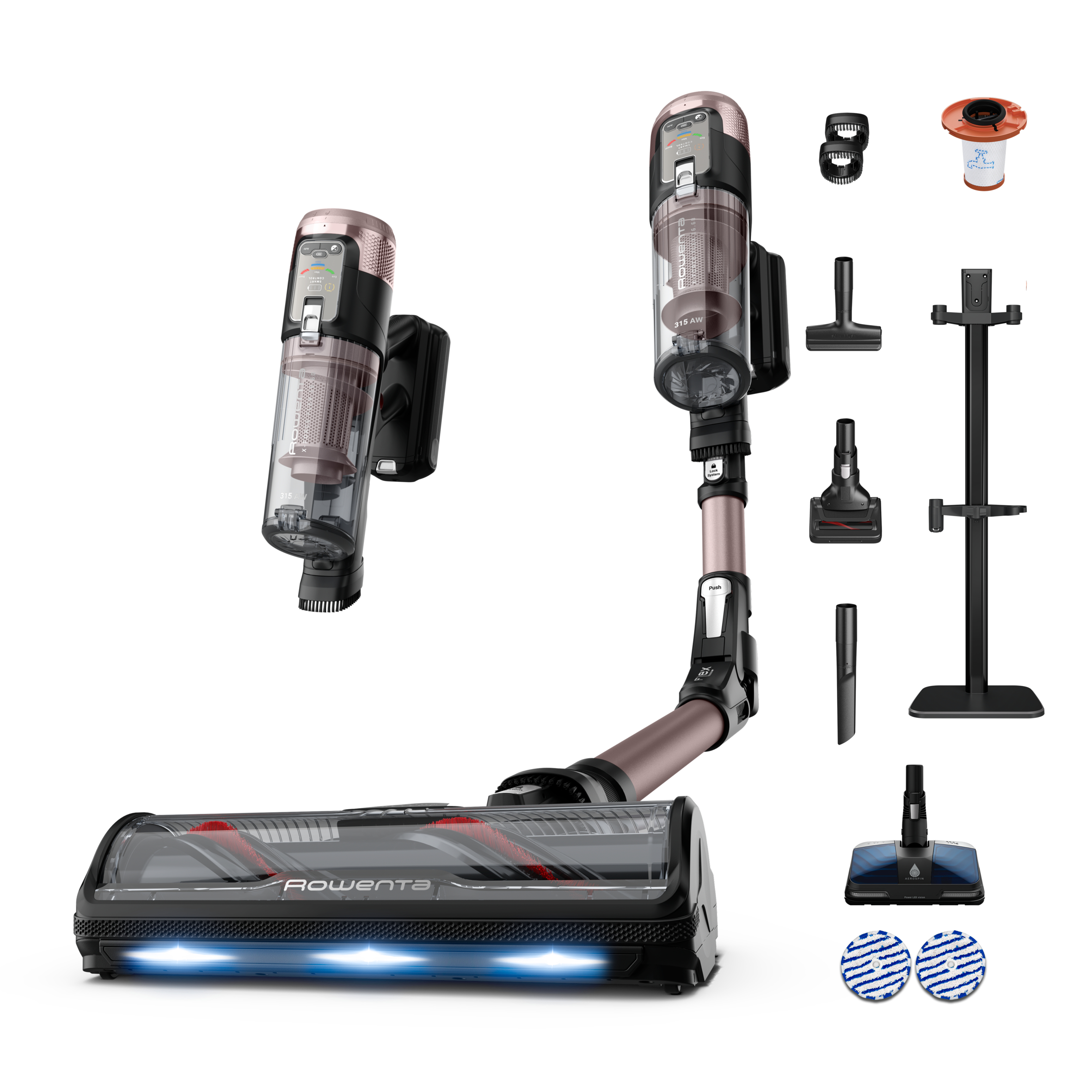 X-Force Flex 16.60 Animal Aqua RH9CD9, Stielstaubsauger
