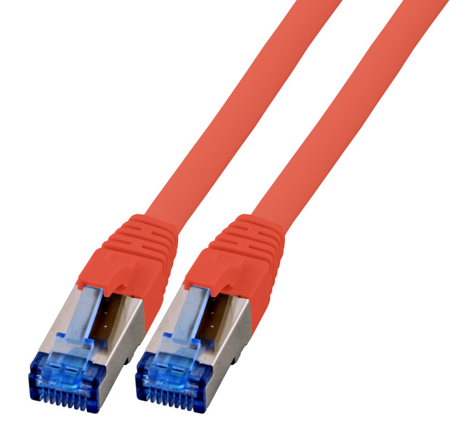 RJ45 PATCHKABEL S/FTP CAT.6A. CAT.7 RAW-CABLE TPE FLEX 5M
