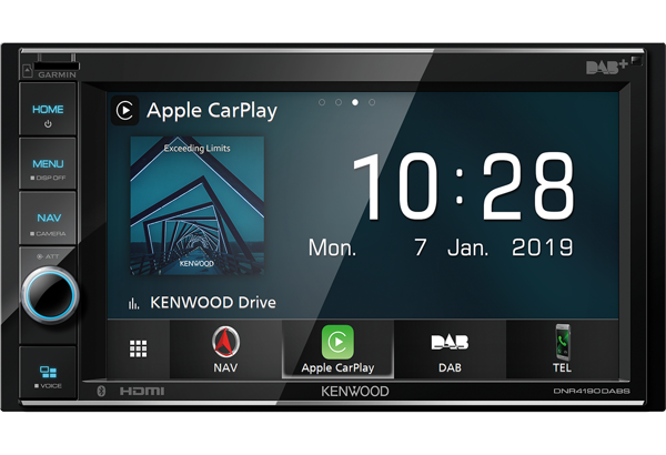 Kenwood DNR4190DABS USB/BT/iPhone 6,2'' Disp. 2-DIN