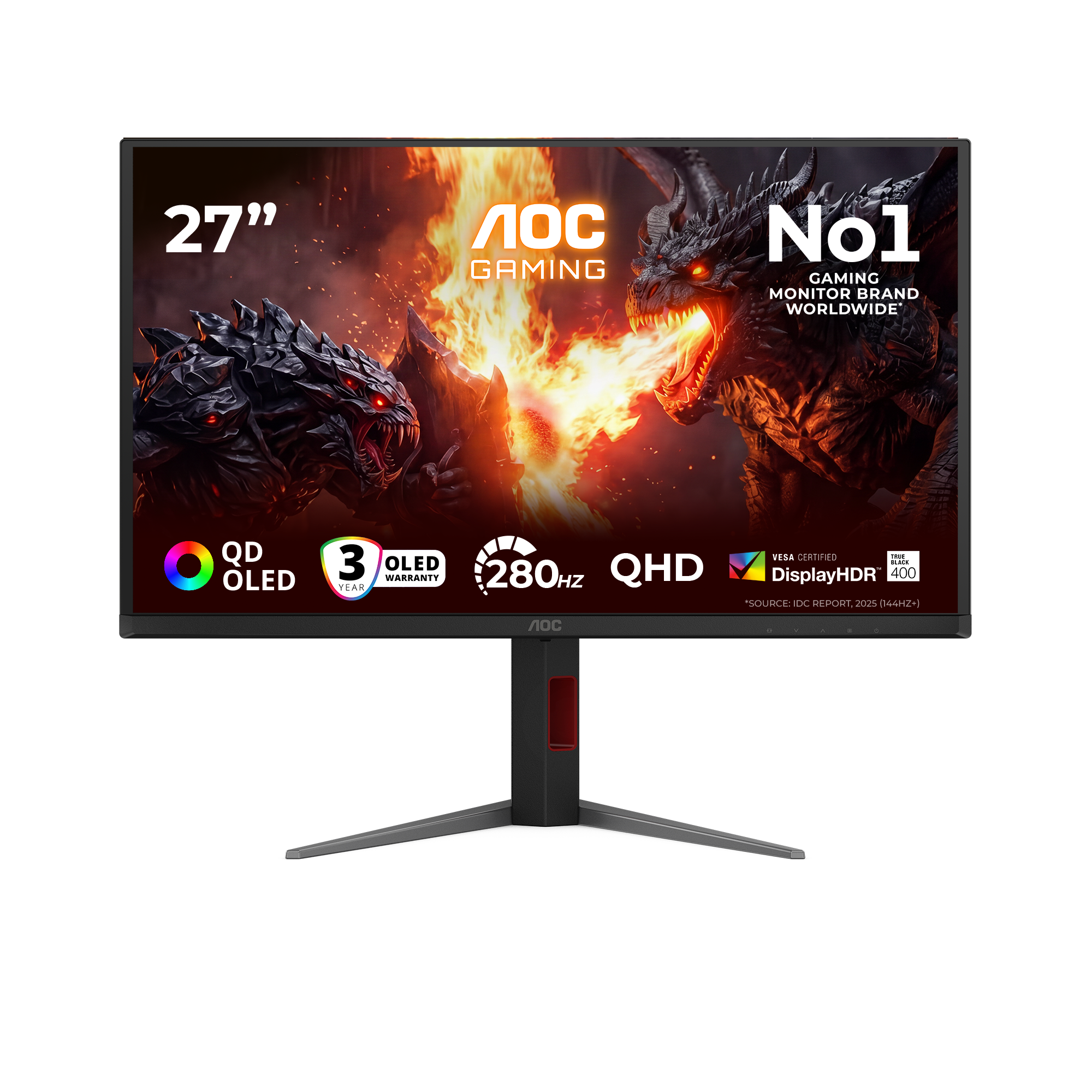 AGON Q27G4ZD QD-OLED, Gaming-Monitor