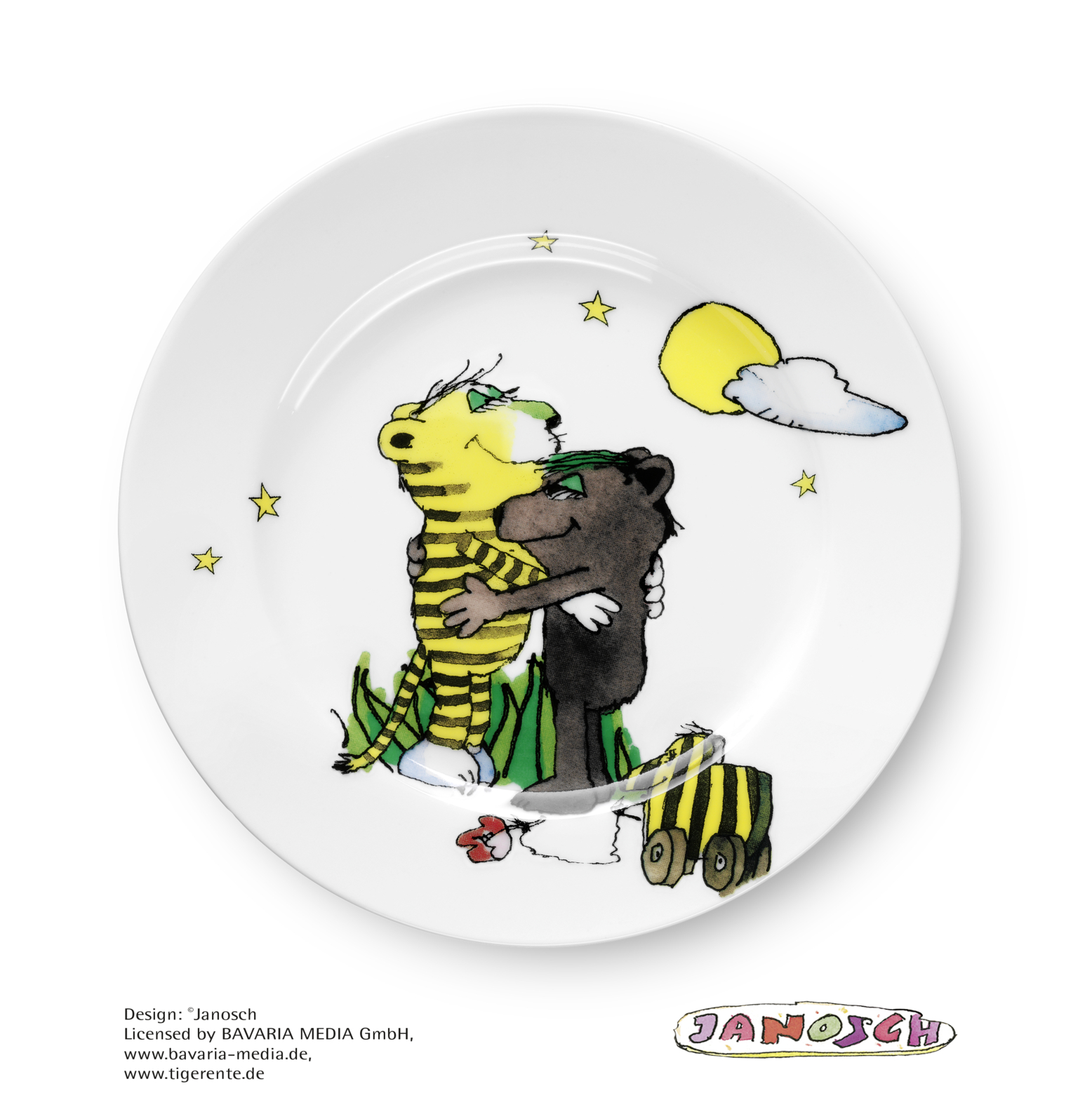 WMF Kindergeschirr-Set Janosch weiß 6-tlg., 1 Set