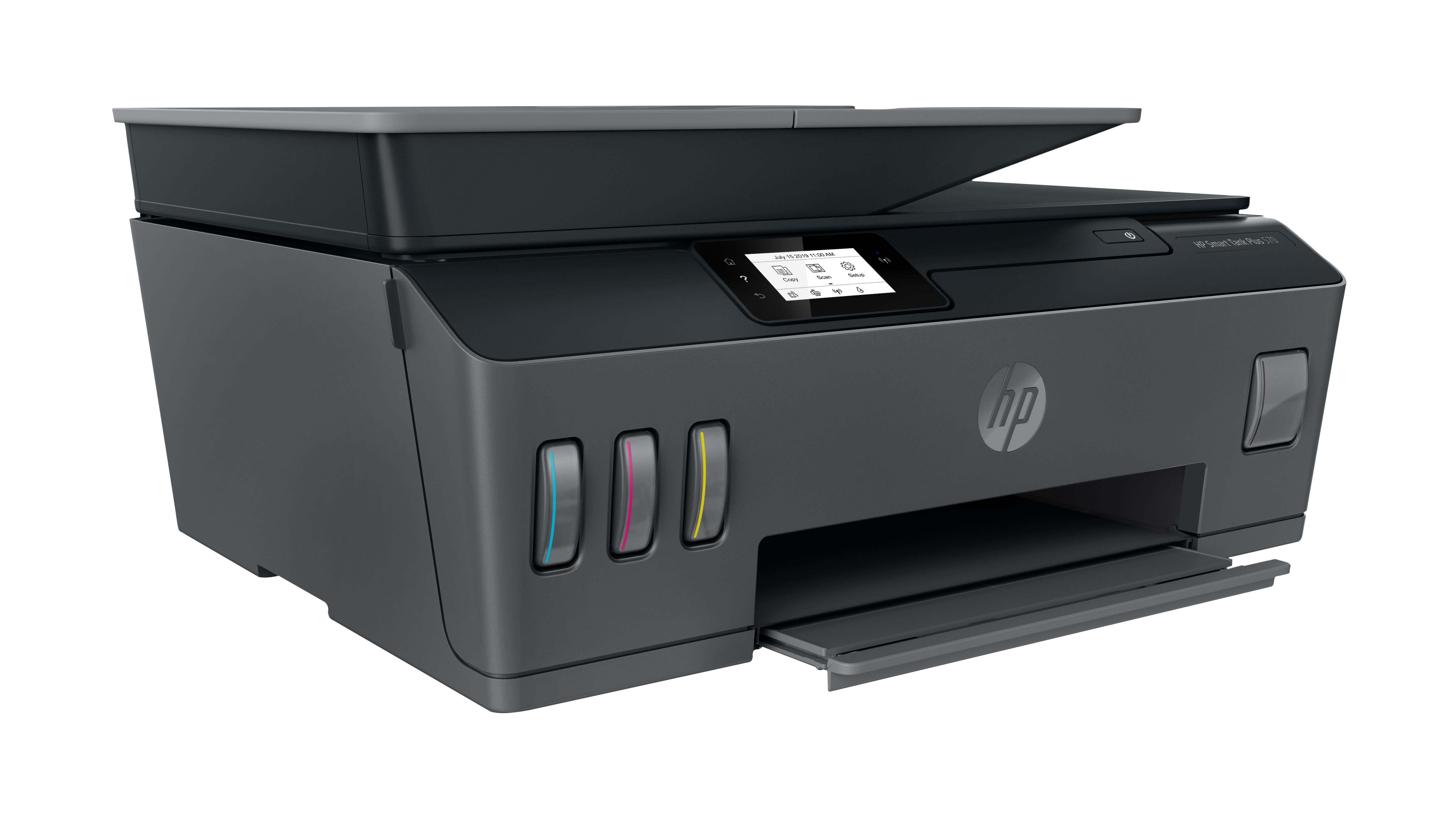 AKTION: HP Smart Tank Plus 570 Wireless All-in-One 3 in 1 Tintenstrahl-Multifunktionsdrucker grau mit 20 Euro CashBack