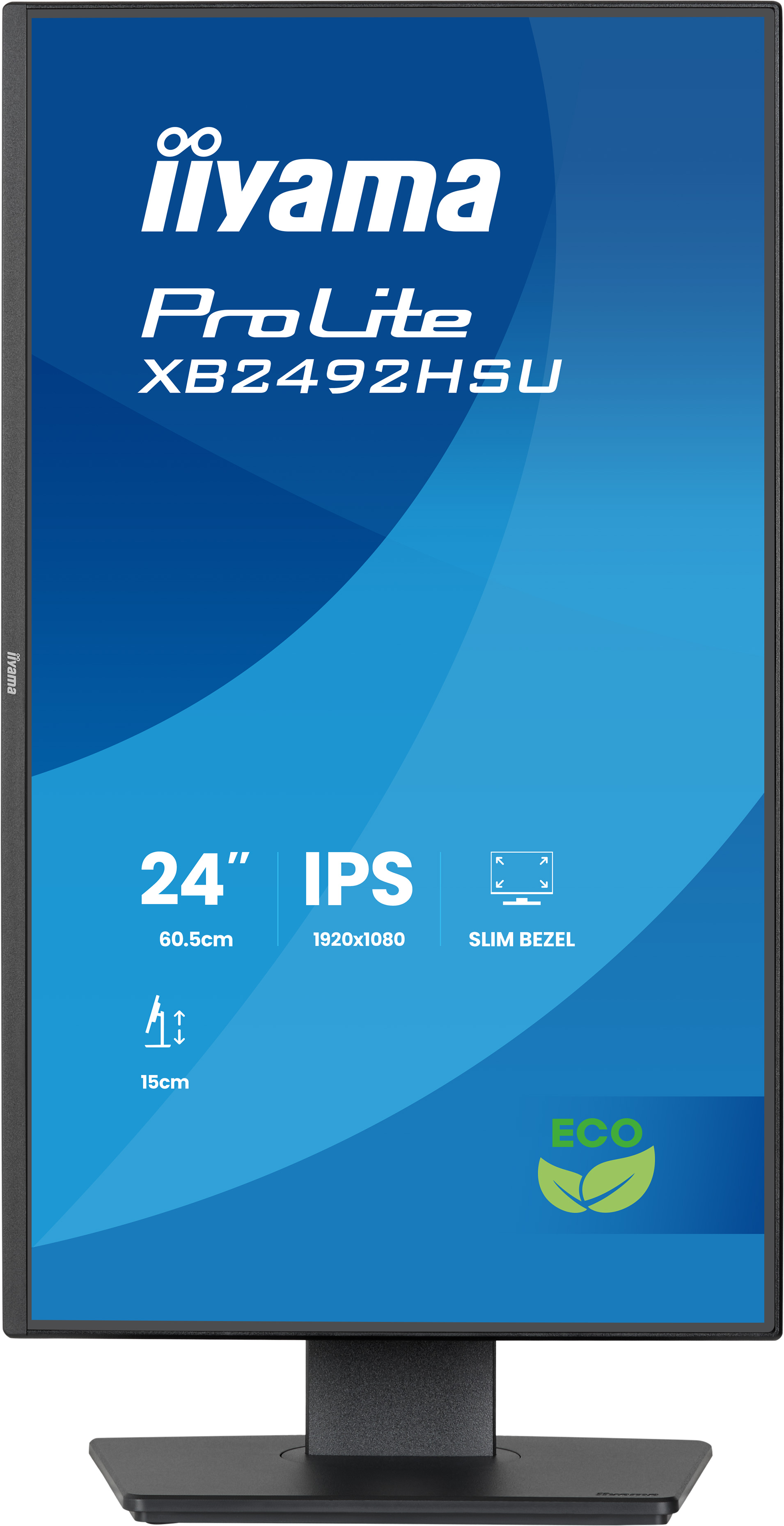 IIYAMA 60.5cm (24) XB2492HSU-B1 16:10 HDMI+DP+2xUSB IPS
