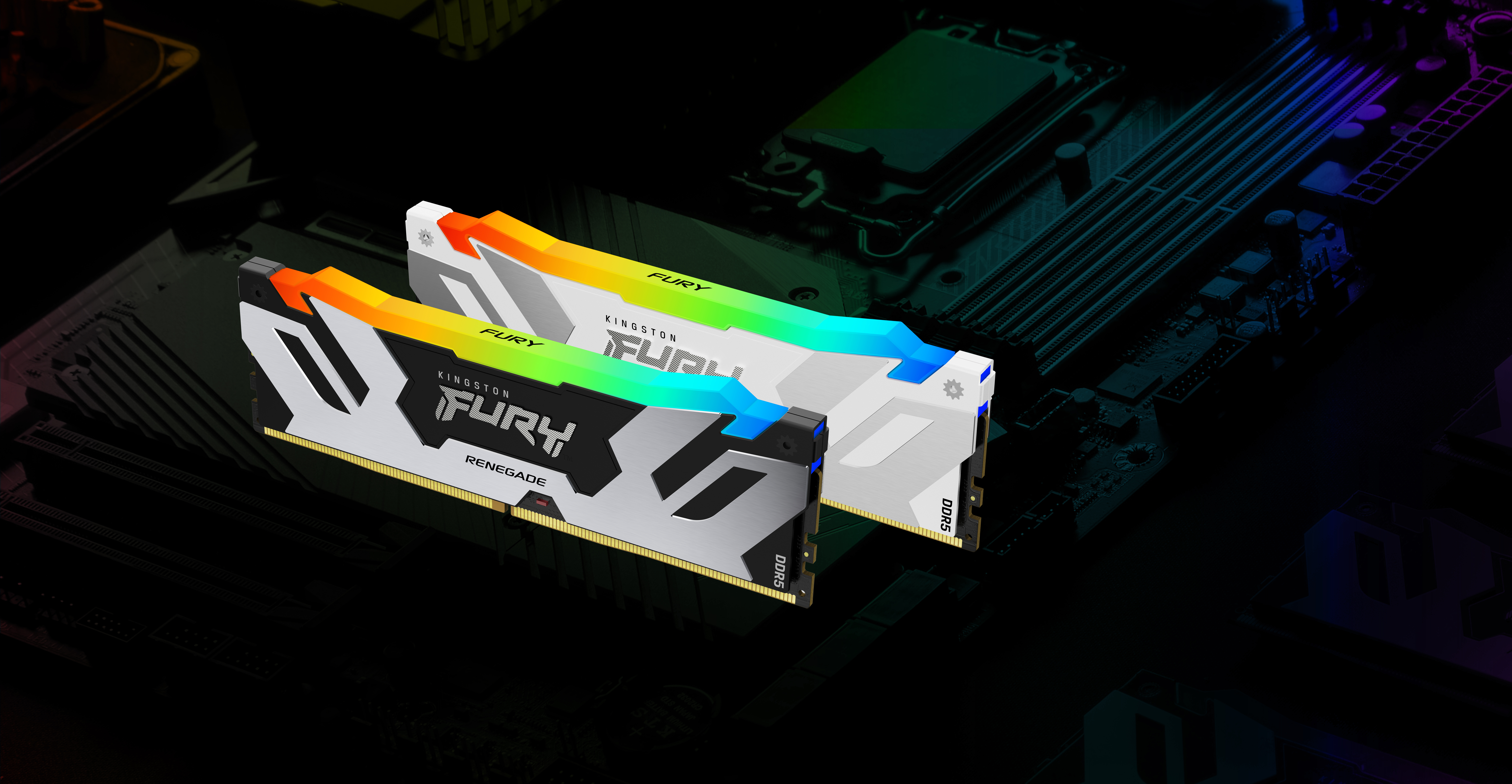 32GB DDR5-6400MT/S CL32 DIMM FURY RENEGADE RGB WHITE XMP
