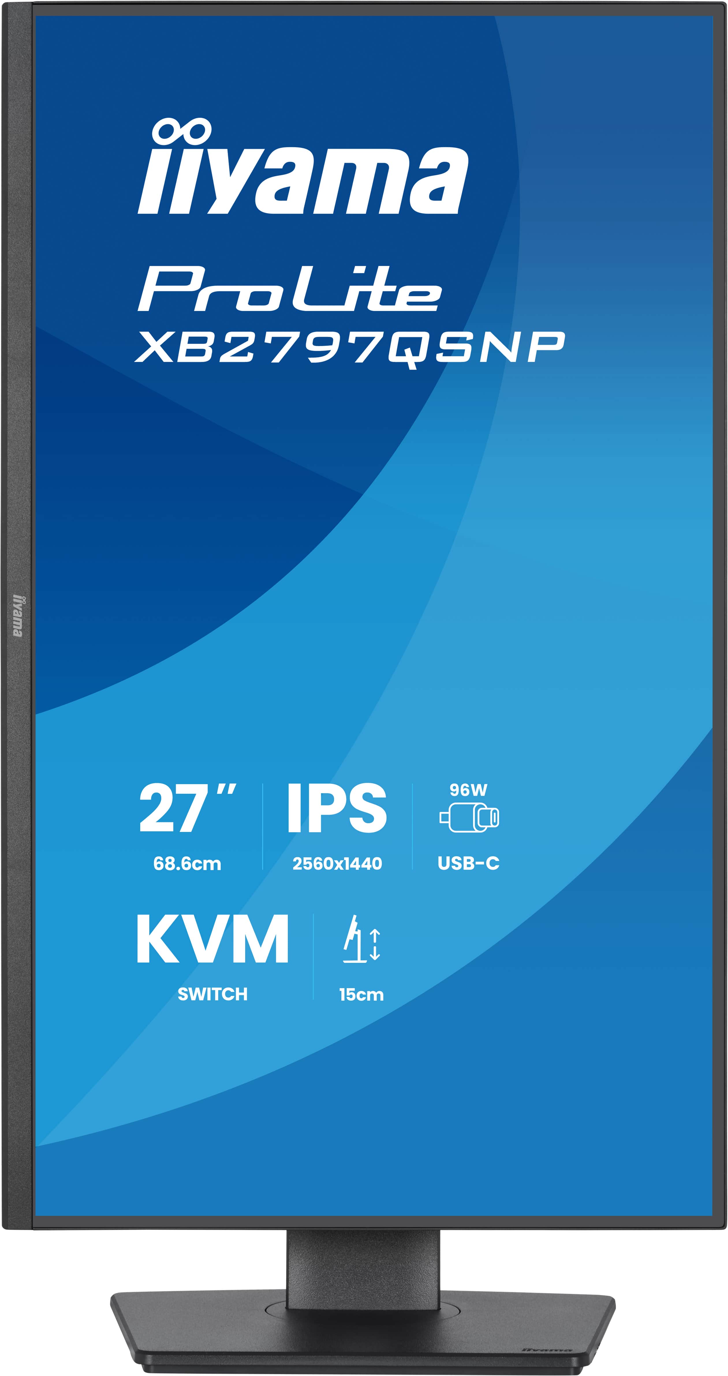 IIYAMA 68.6cm (27) XB2797QSNP-B1 16:9 HDMI+DP+USB-C+KVM