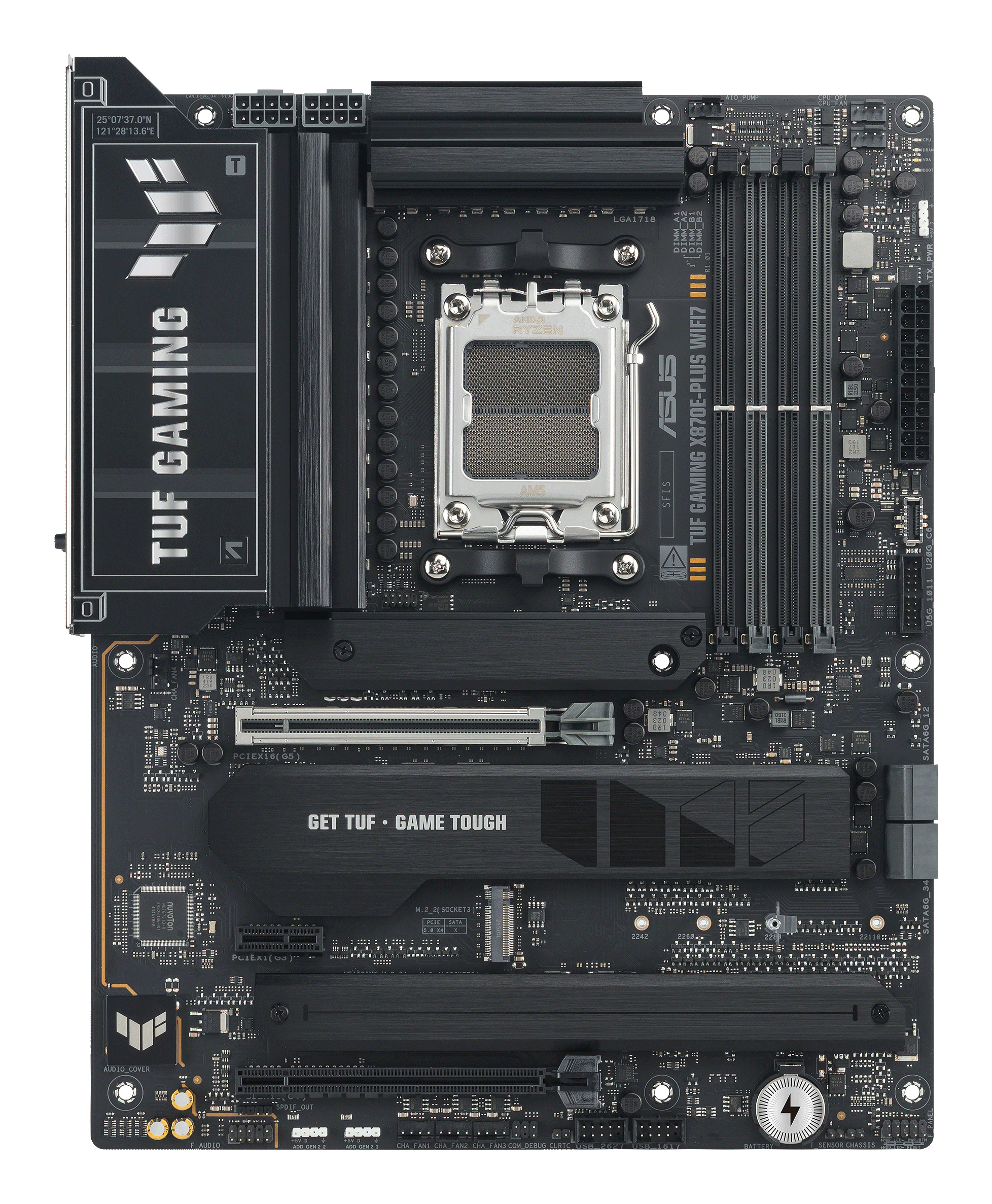 ASUS TUF GAMING X870E-PLUS WIFI7 (AMD,AM5,DDR5,ATX)
