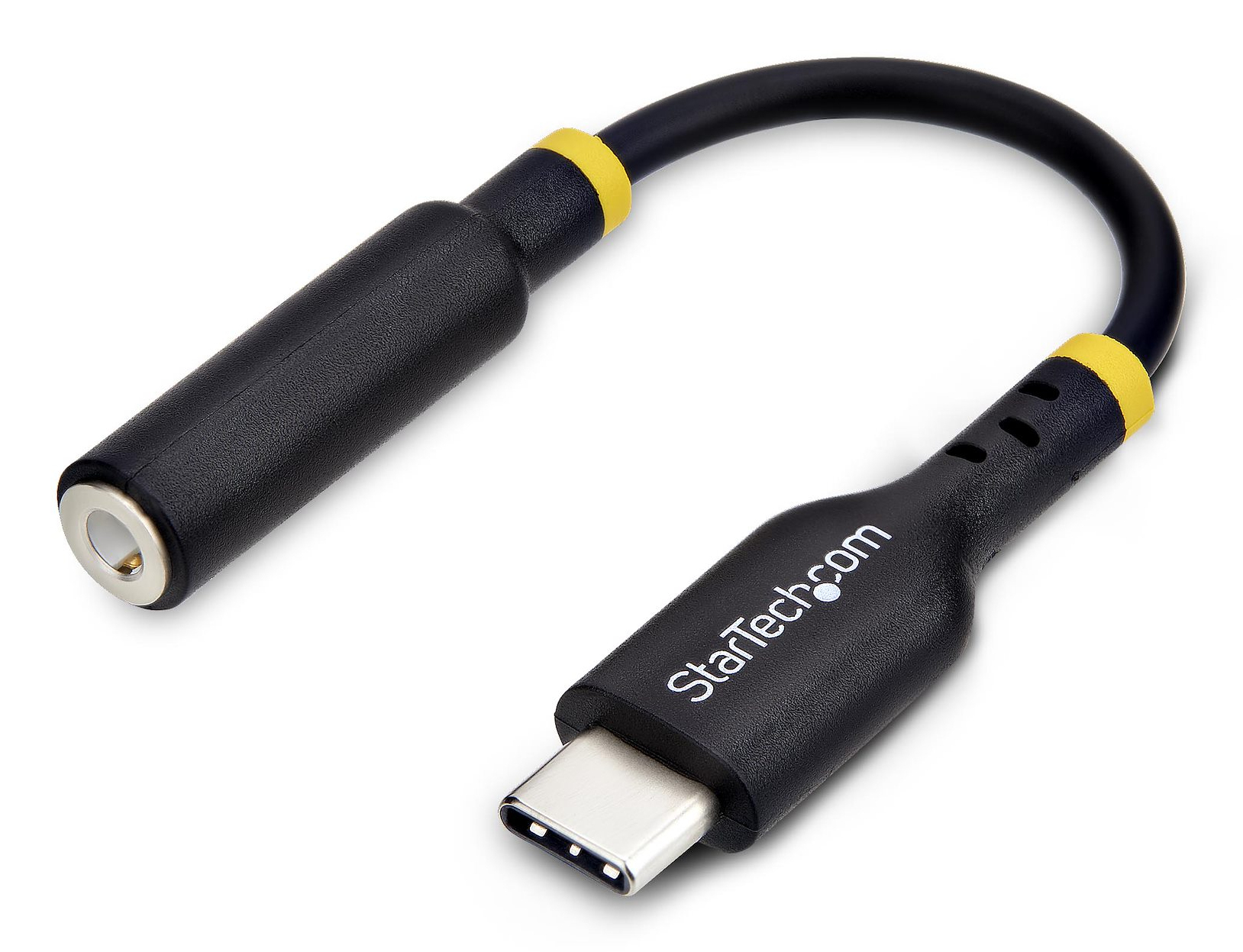 StarTech.com 12,7 cm USB-C auf 3,5 mm TRRS Audio-Adapter schwarz