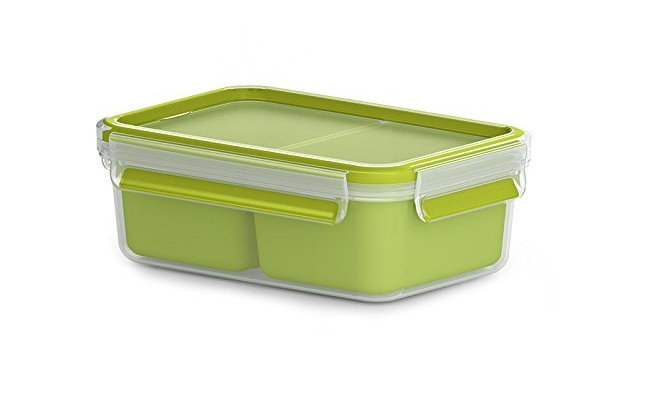 emsa Lunchbox CLIP & GO transparent 1,0 l, 1 St.