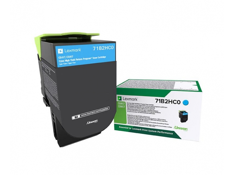 Lexmark 71B2HC0 cyan Toner