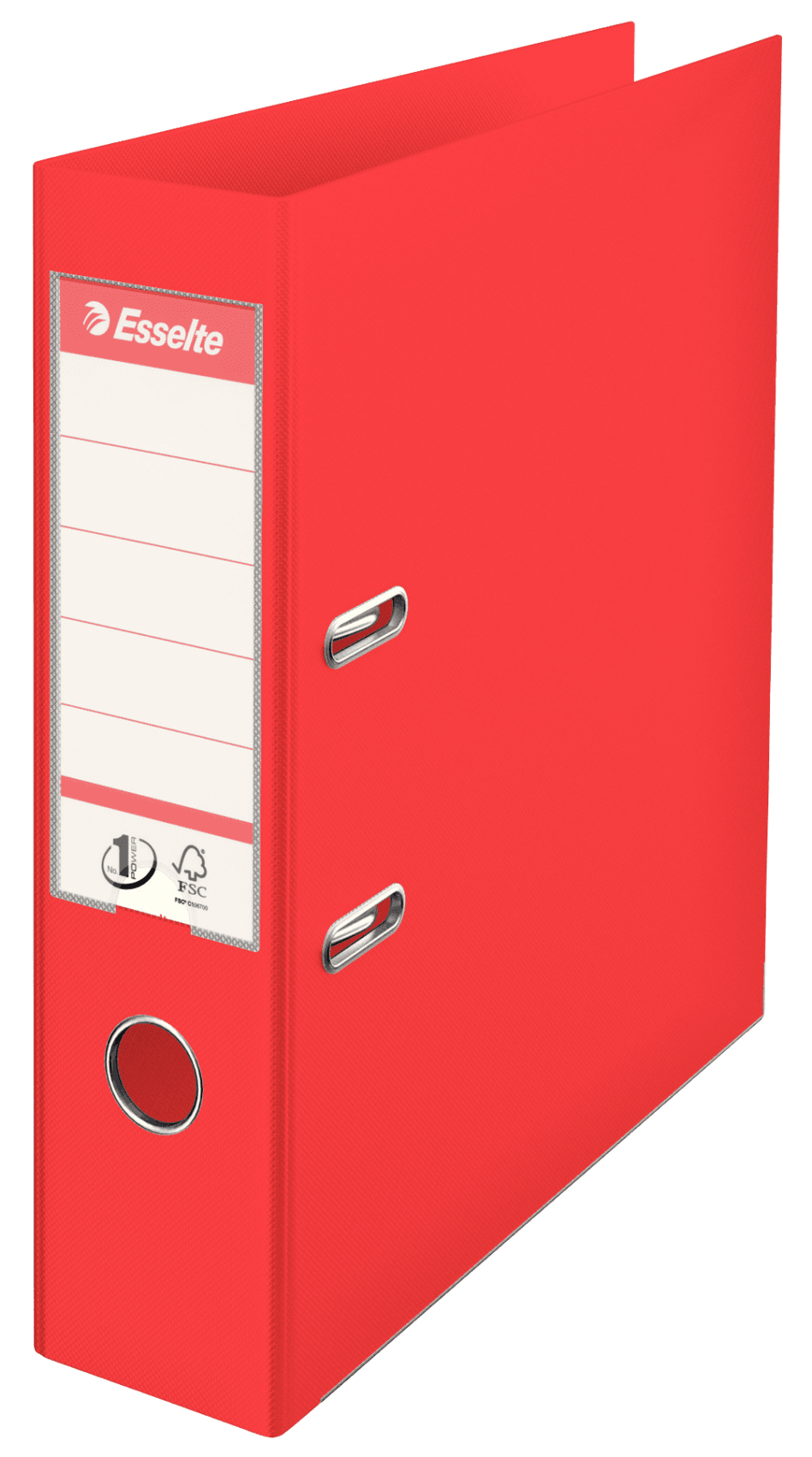 Esselte No.1 POWER Ordner hellrot Kunststoff 7,5 cm DIN A4, 1 St.