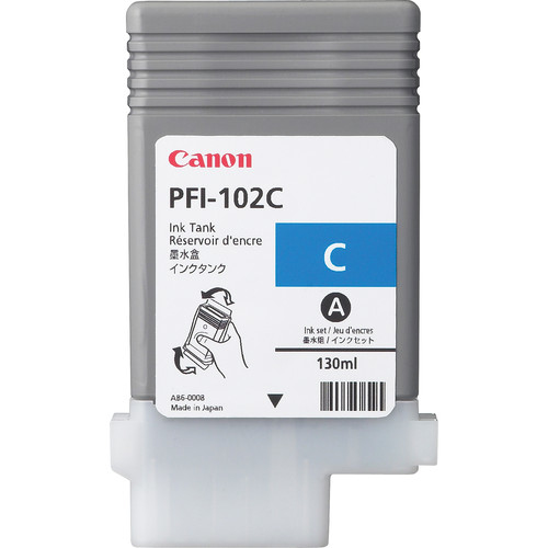 Patrone Canon PFI-102C cyan