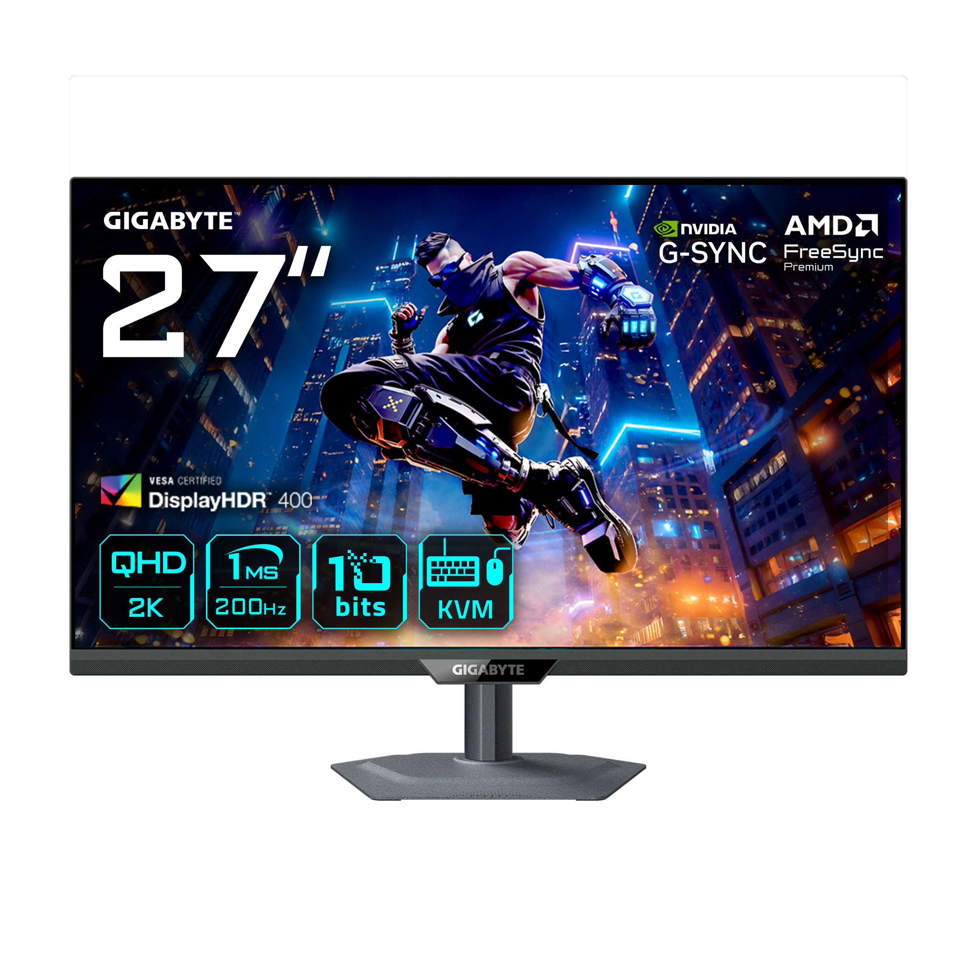M27Q2 QD QLED, Gaming-Monitor
