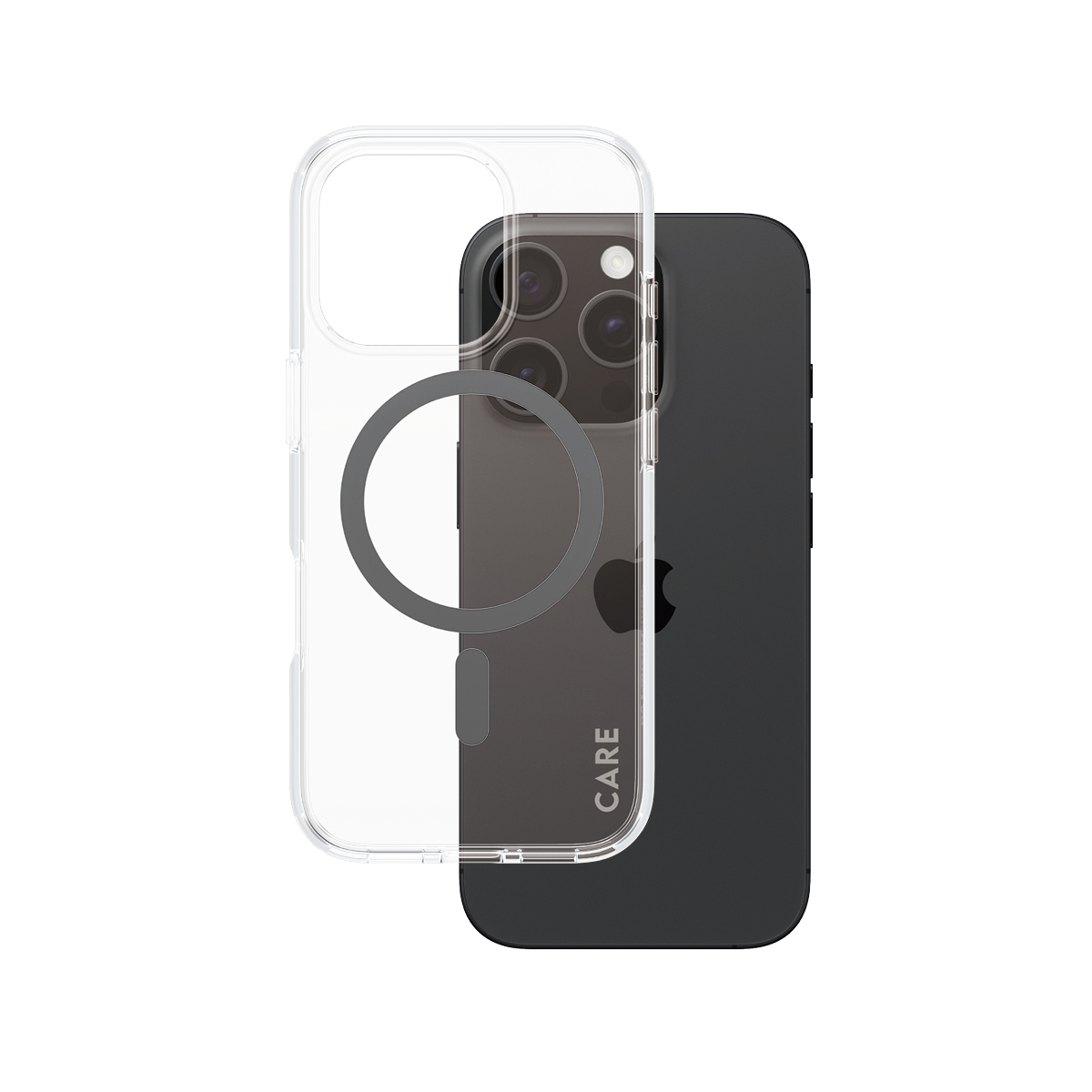 CARE BY PANZERGLASS CASE FLAGSHIP BLACK MAGSAFE IPHONE 16