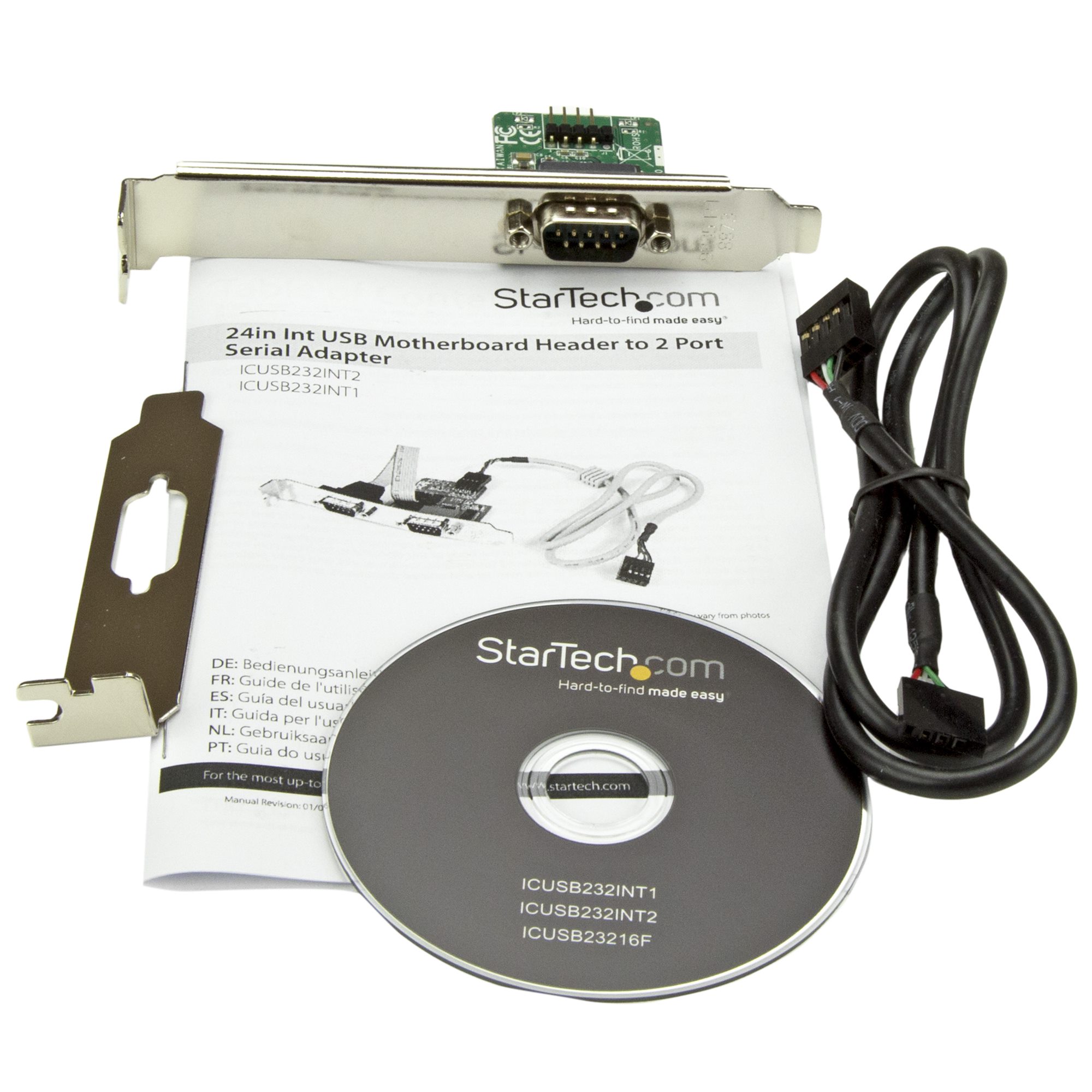 USB HEADER TO SERIAL ADAPTER .