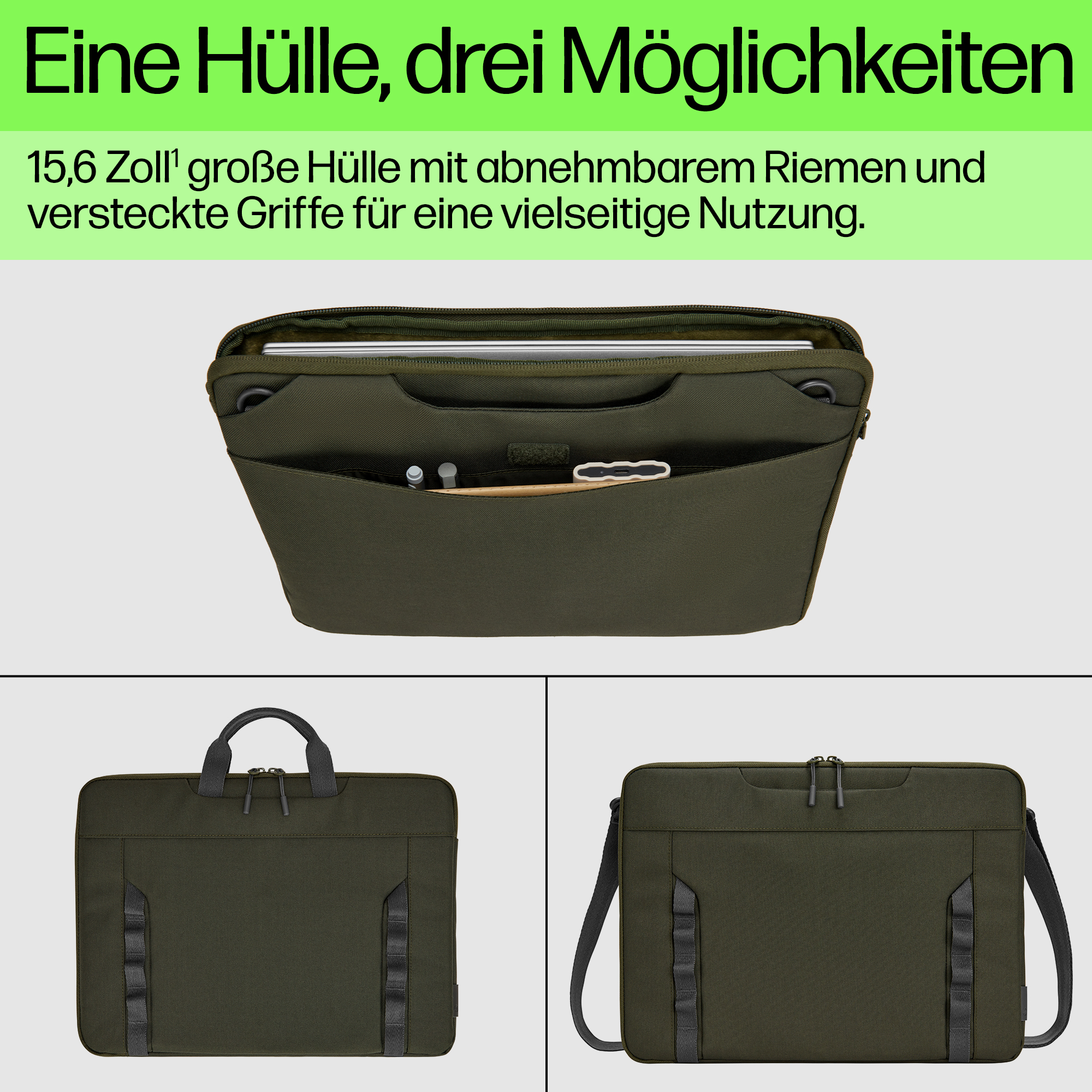 HP 15,6 Zoll Modularer Laptop Hülle