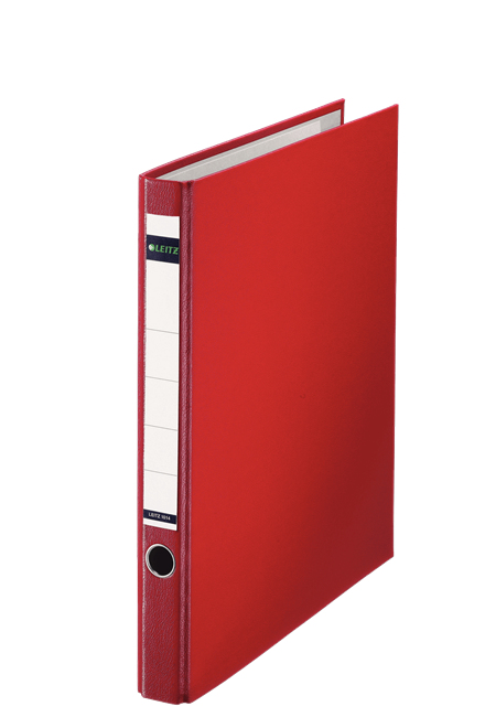 LEITZ 1014 Ringbuch 2-Ringe rot 3,5 cm DIN A4, 1 St.