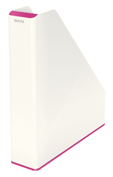 LEITZ Stehsammler WOW Duo Colour 53621023 perlweiß/pink Kunststoff, DIN A4, 1 St.