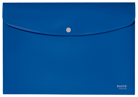 LEITZ Dokumententasche Recycle 4678 DIN A4 blau genarbt, 1 St.