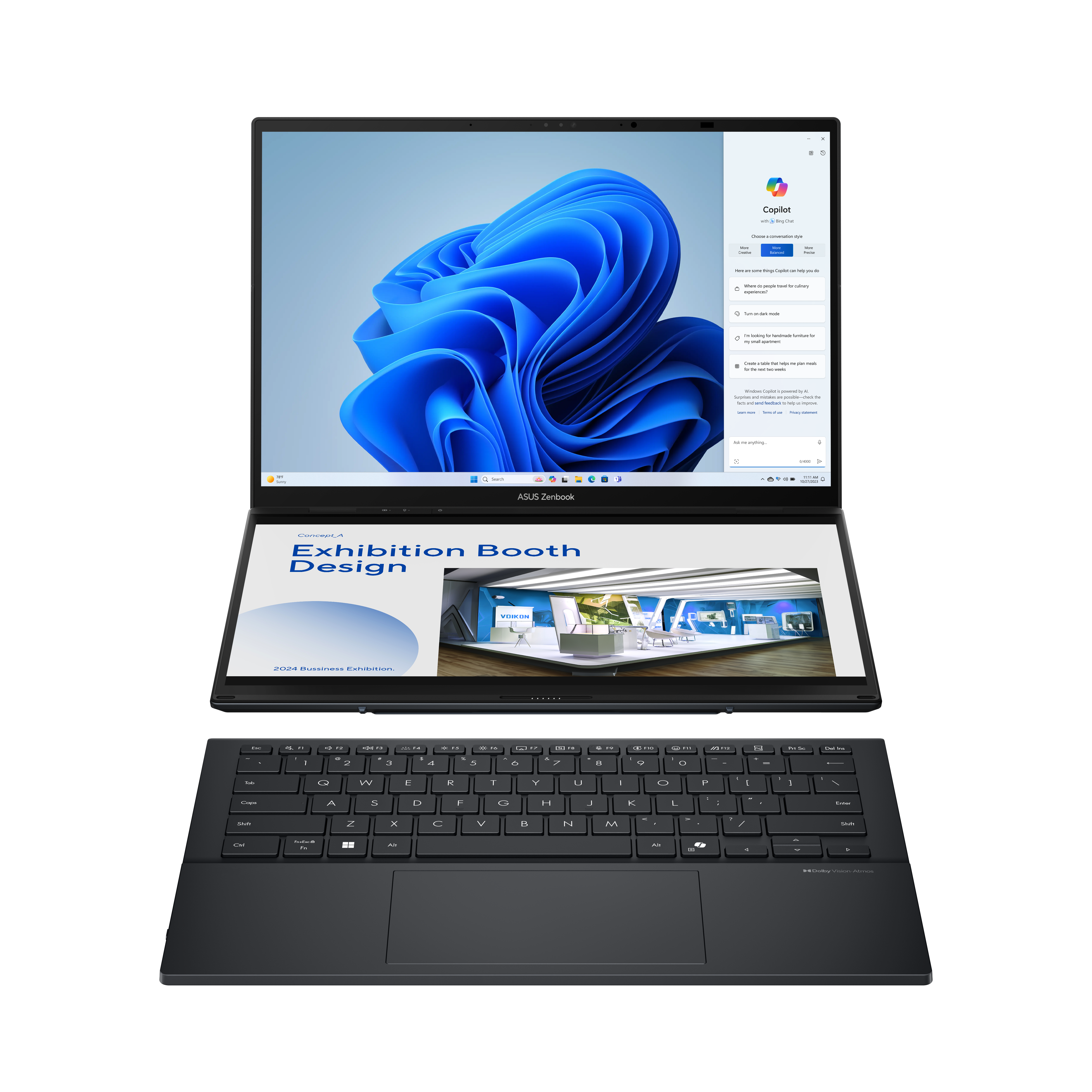 ASUS Zenbook Duo 14 U9-285H 32 2TB UX8406CA-PZ068X W11P
