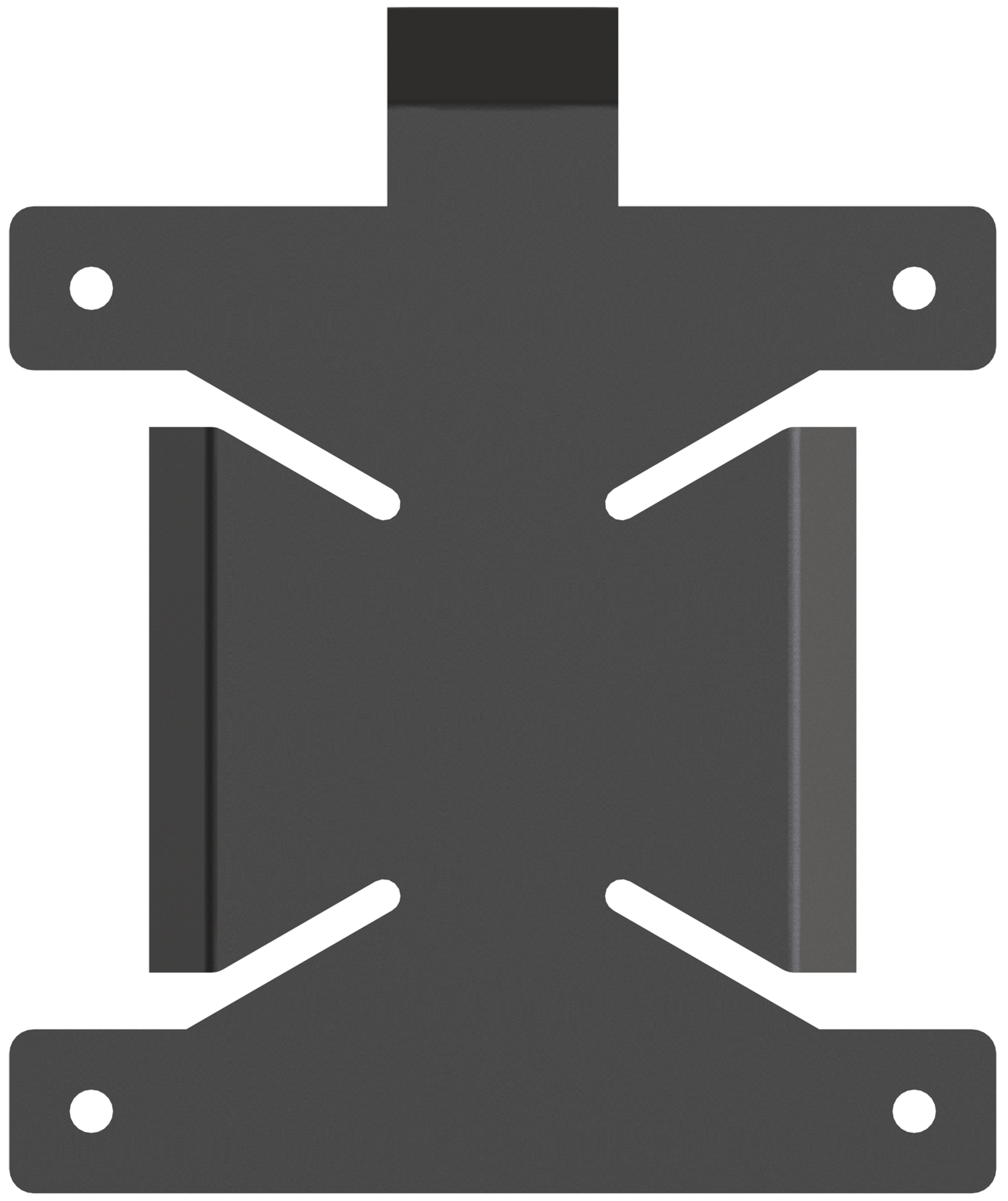 BLACK VESA MOUNT BRACKET FOR SFF (SMALL FORM FACTOR) PC/MEDIA