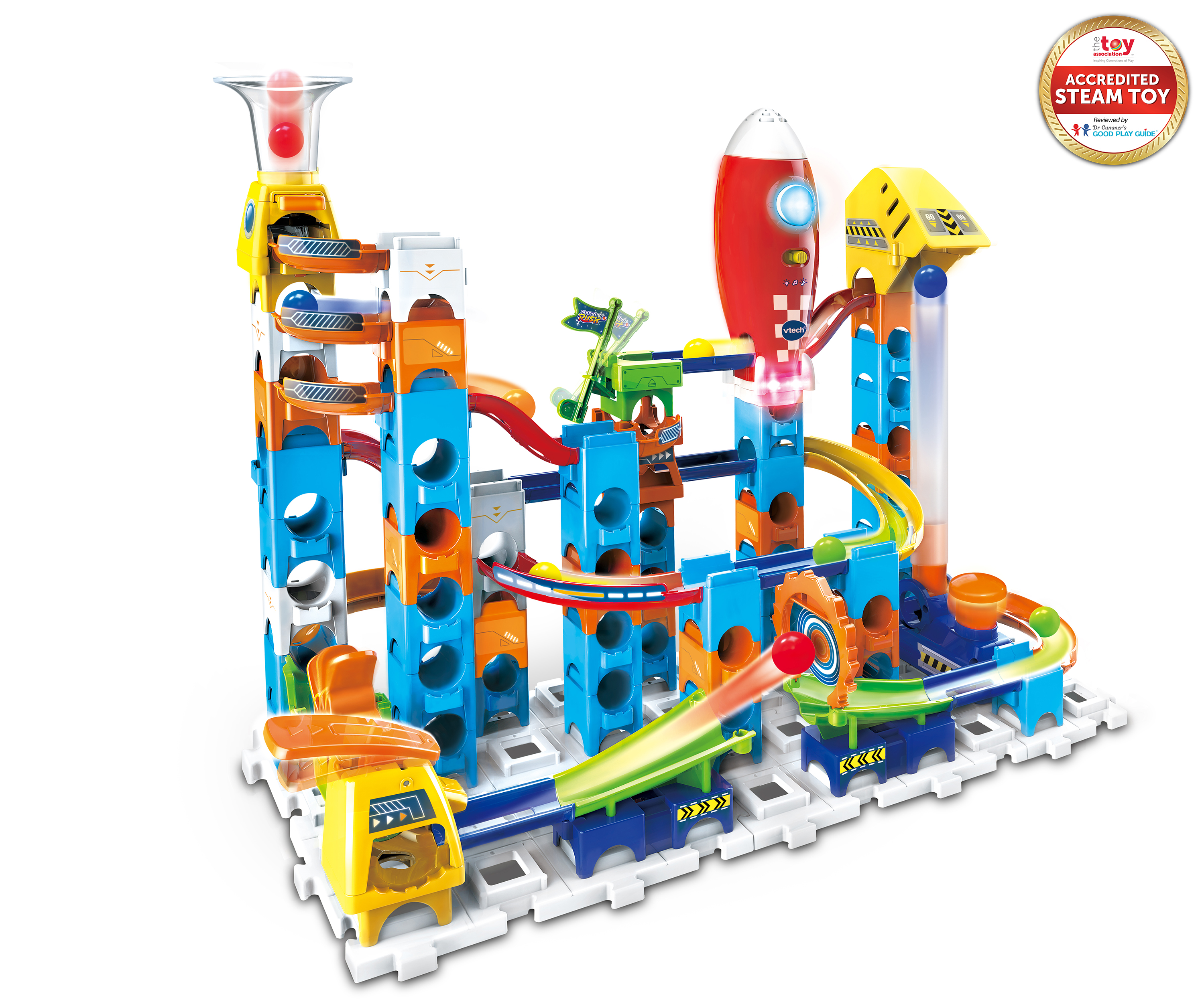 Marble Rush - Rocket Set M100 E, Bahn