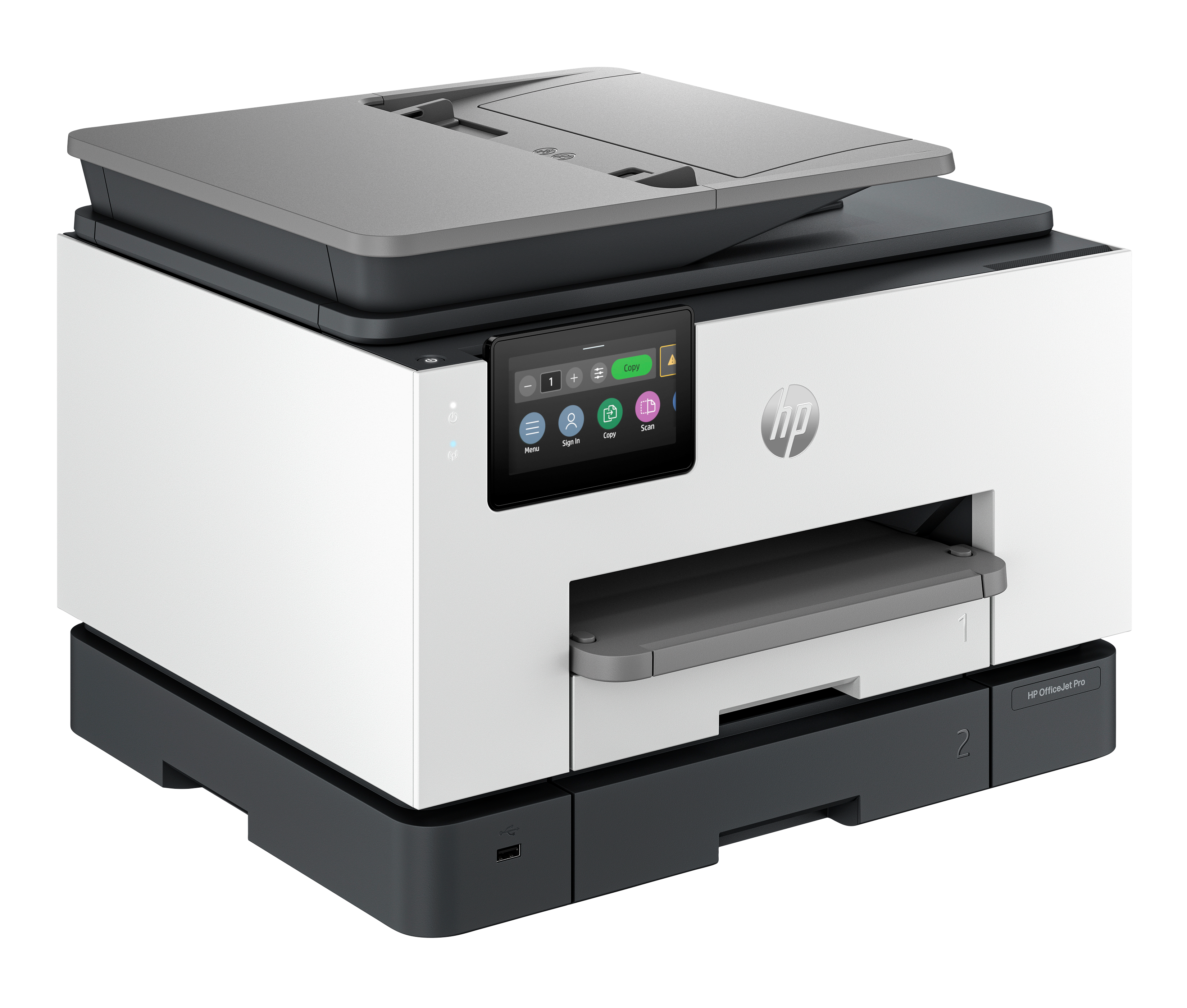 HP OfficeJet Pro 9130b All-in-One 4 in 1 Tintenstrahl-Multifunktionsdrucker grau