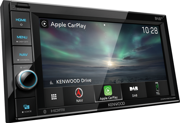 Kenwood DNR4190DABS USB/BT/iPhone 6,2'' Disp. 2-DIN
