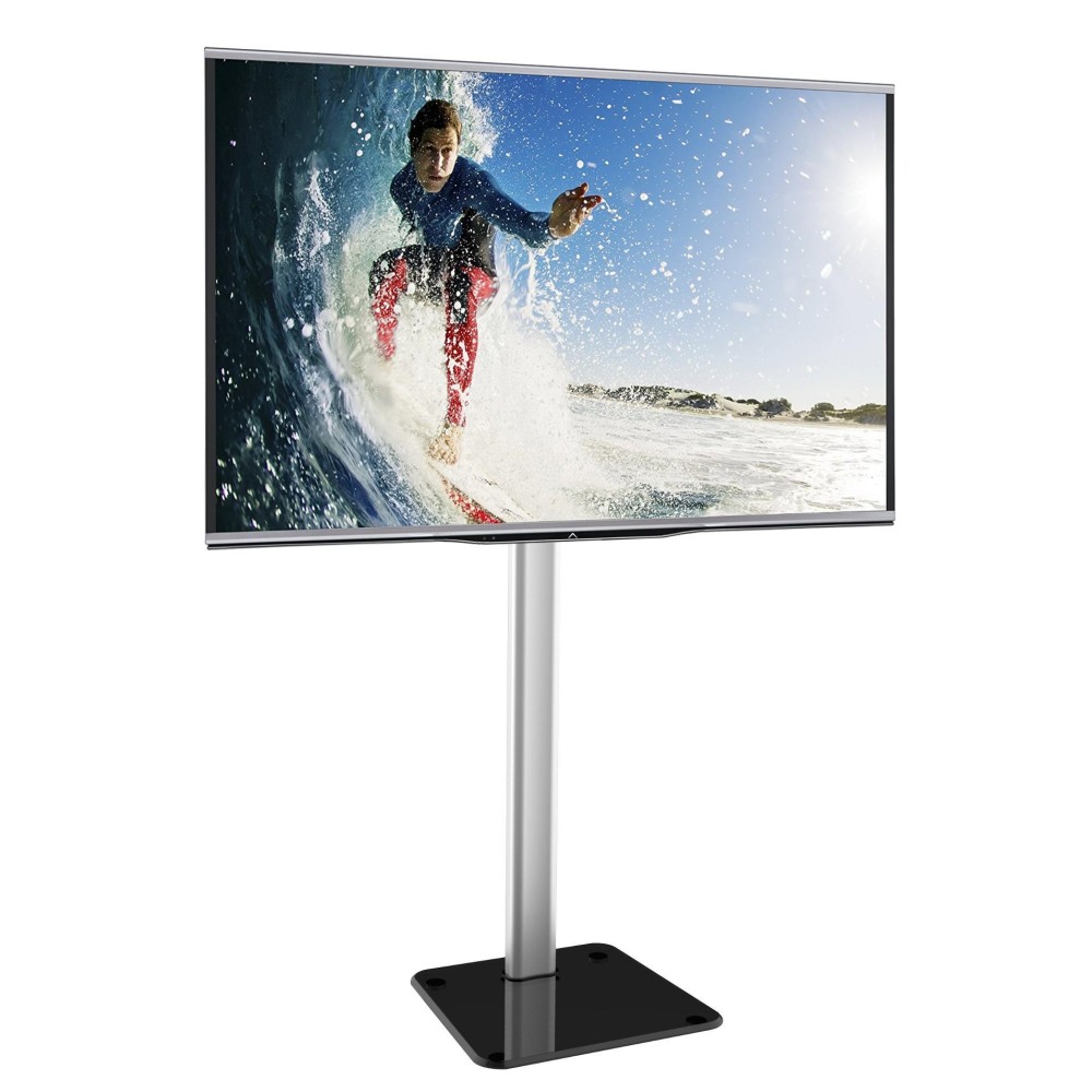 TECHLY Standhalterung fuer Displays Bildschirme LCD LED von 80 bis 178cm 32-70Zoll fuer Ihre Ausstattung bis 50 KG VESA max 600X400