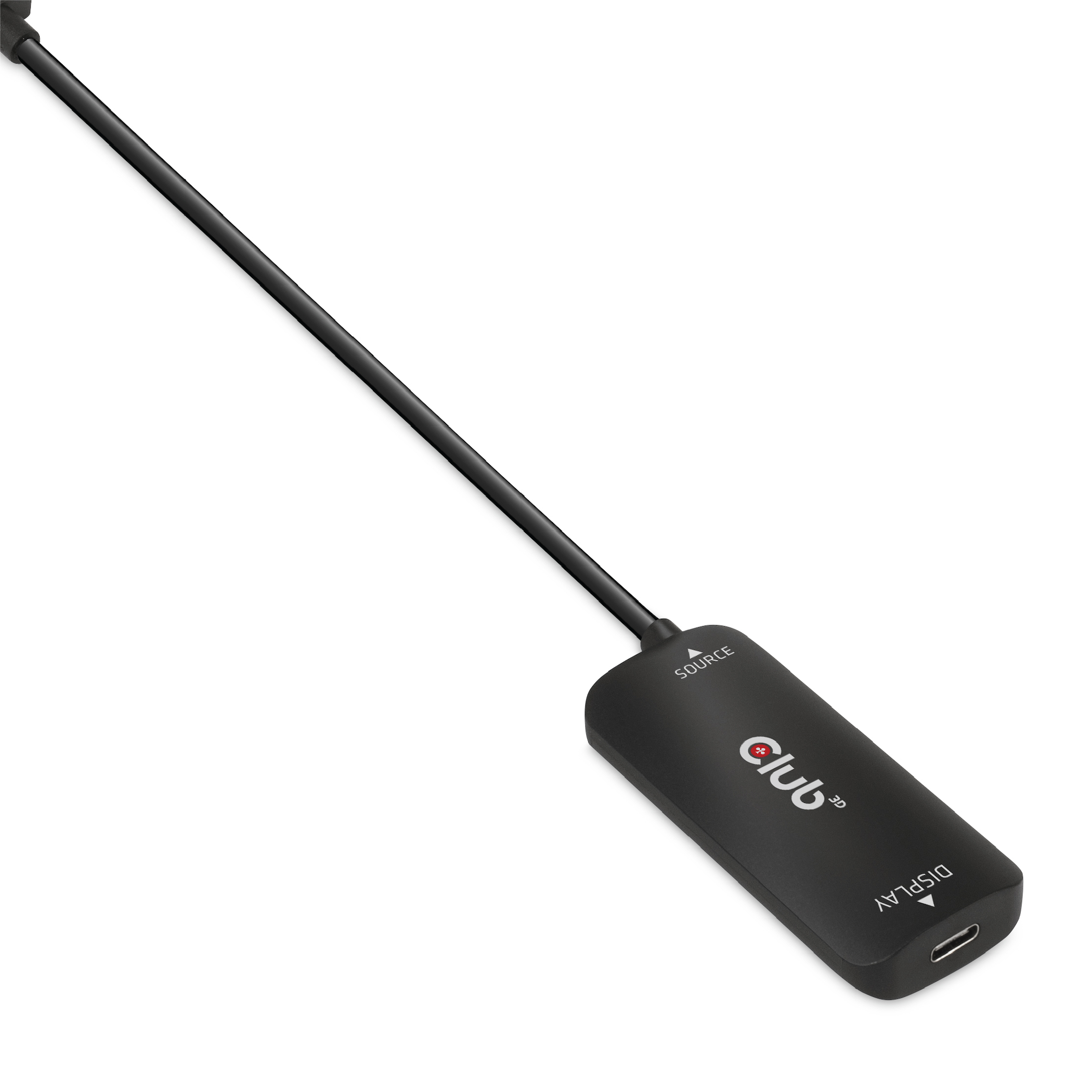 Club3D Adapter HDMI + MicroUSB > USB-C 4K120Hz aktiv St/Bu retail