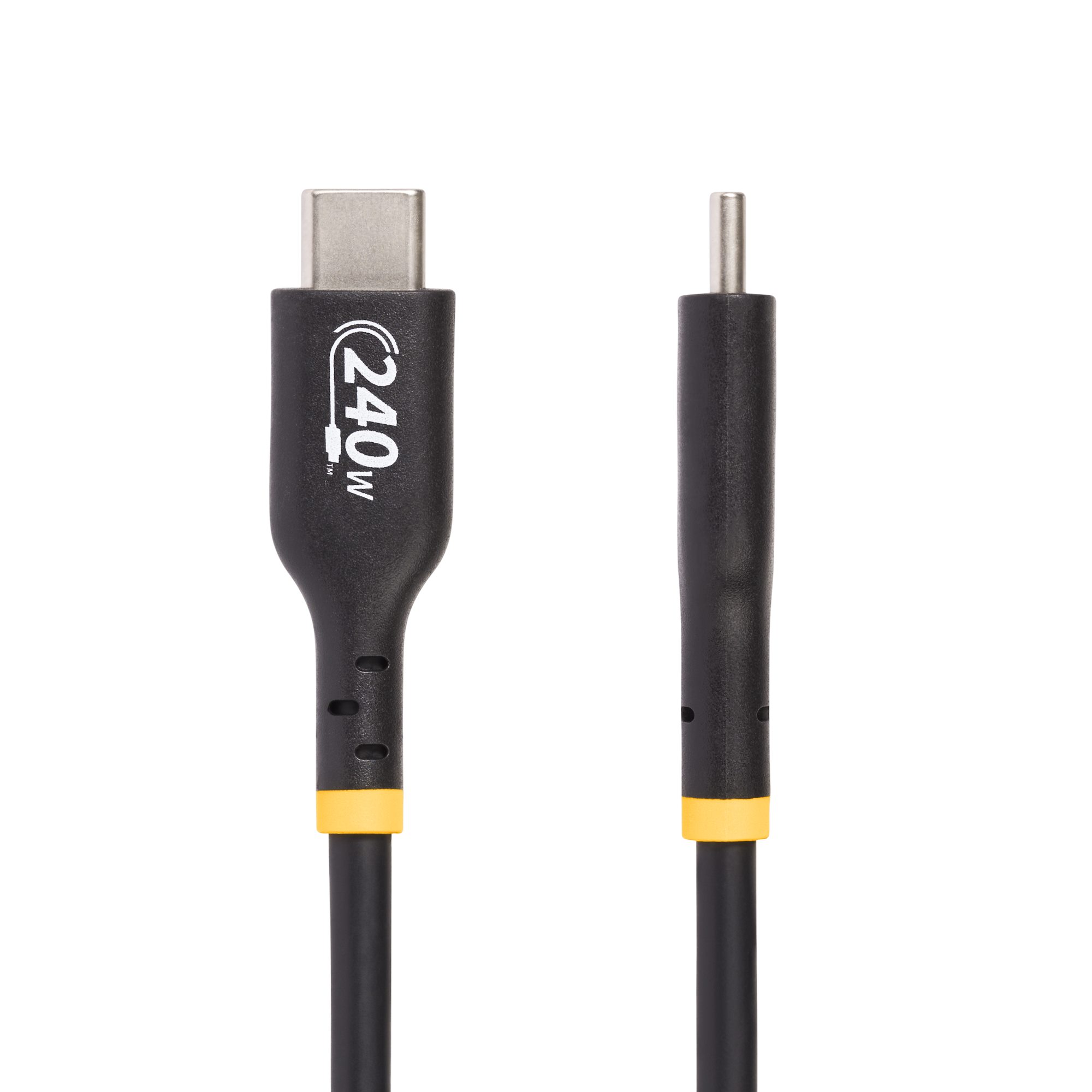 STARTECH.COM 2meter USB-C Ladekabel USB-IF zertifiziert USB C Schnellladekabel 240W PD EPR USB C 2.0 Laptop-Ladekabel