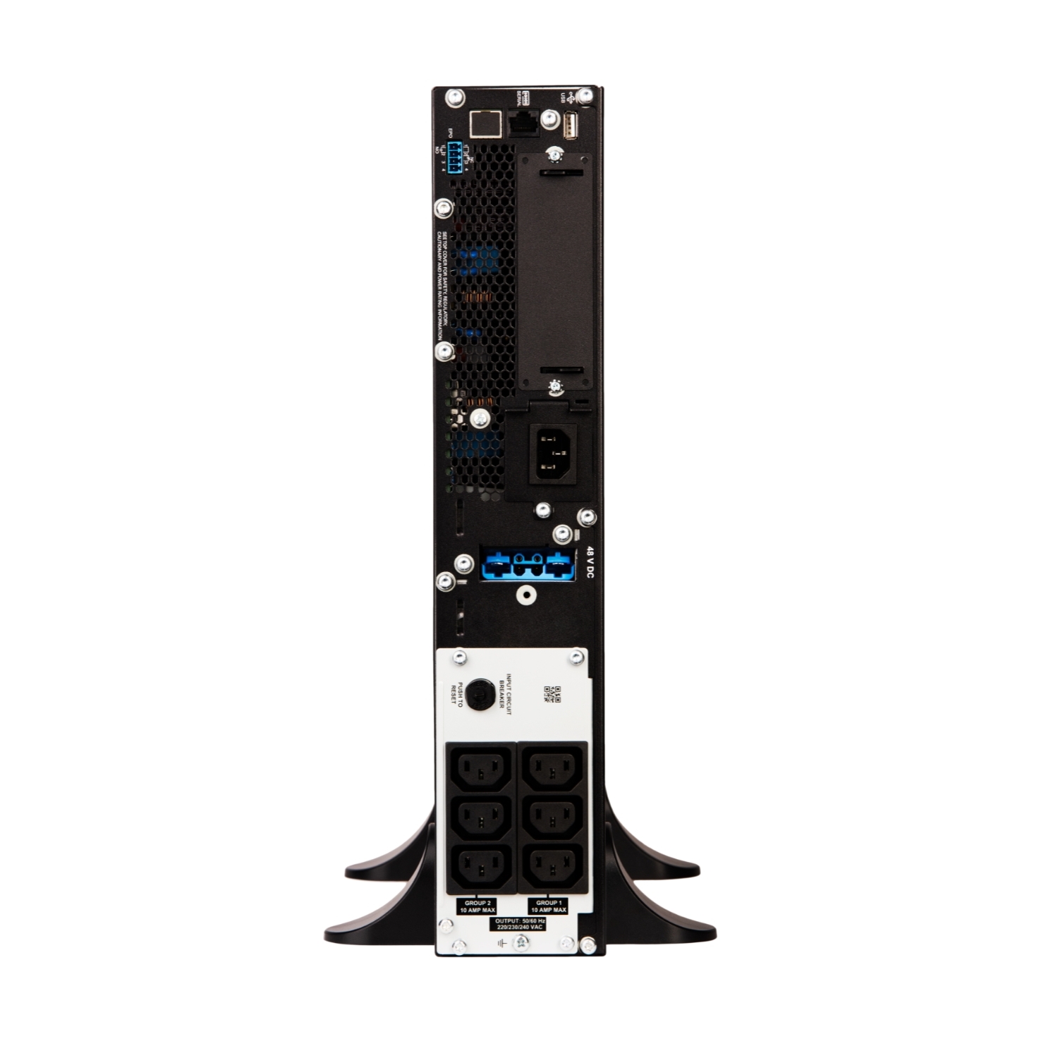 APC Smart-UPS SRT 1500VA UPS Rack AC 220/230/240V 1500Watt 1500VA USB serial output connectors 6 PFC Black