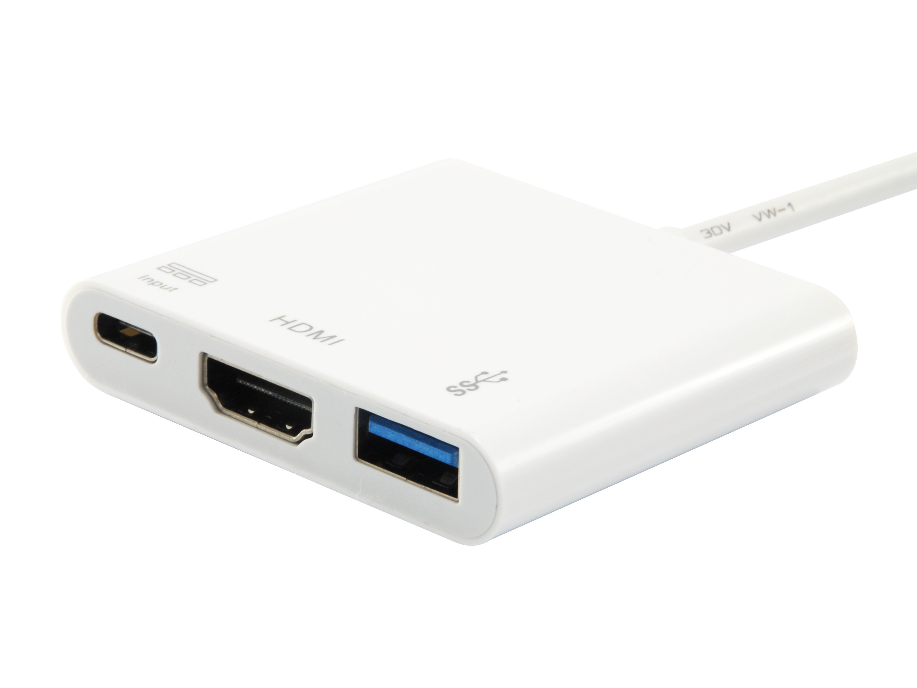 Equip Dock 3-1 USB-C->HDMI,USB-A,60W USB-C 0.15m