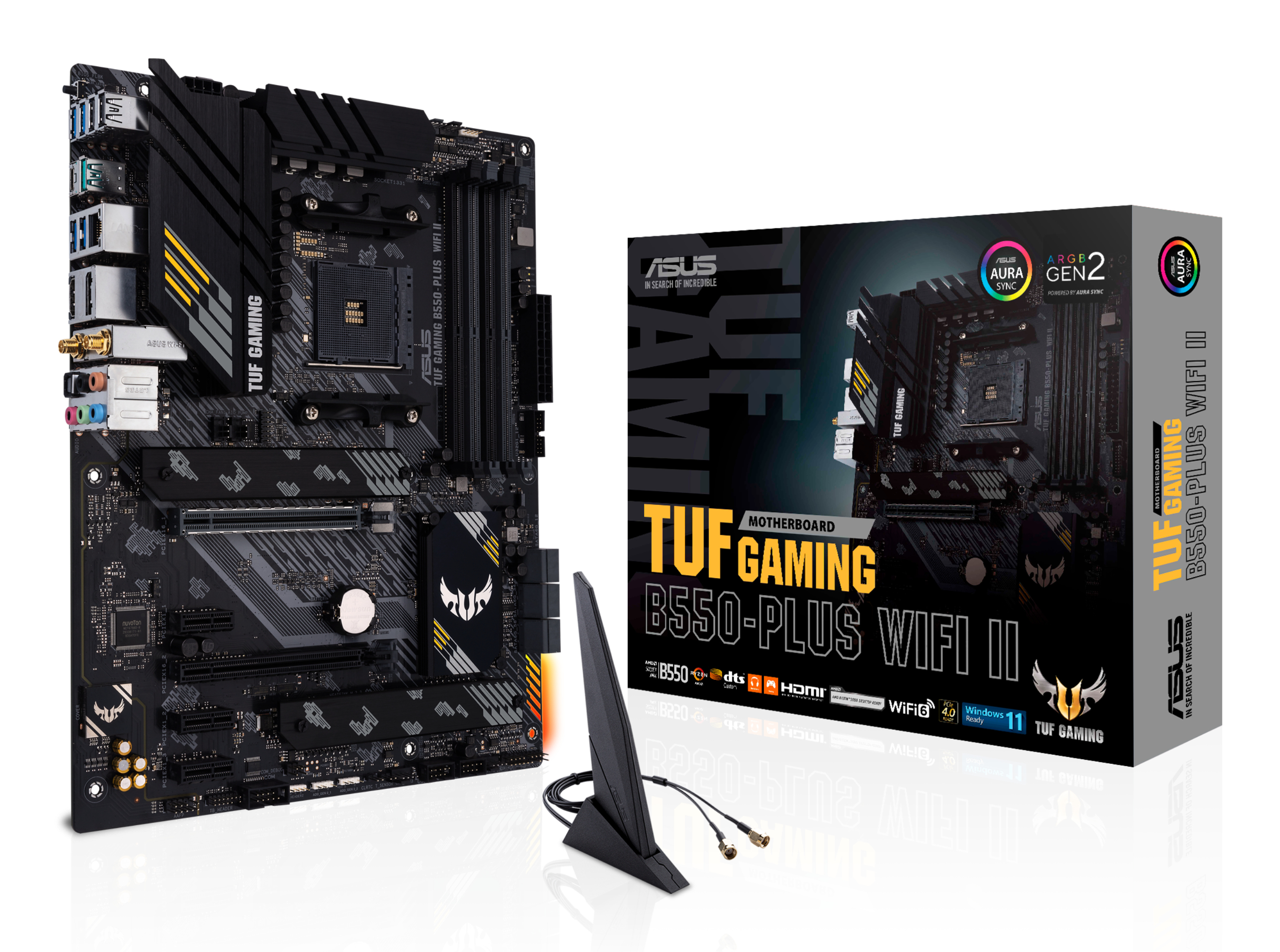 TUF GAMING B550-PLUS WIFI II, Mainboard