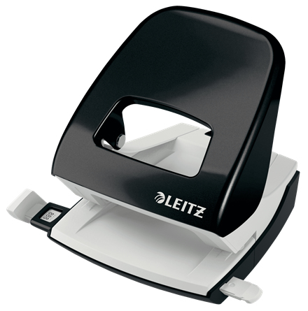 LEITZ Locher NeXXt 5008 WOW schwarz-metallic, 1 St.