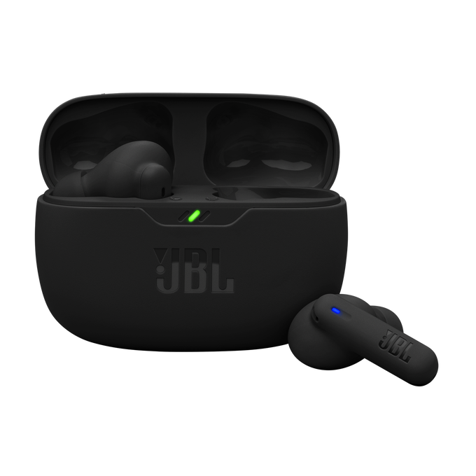 JBL Wave Beam 2 Bluetooth-In-Ear-Kopfhörer mit Noise-Cancelling, Schwarz
