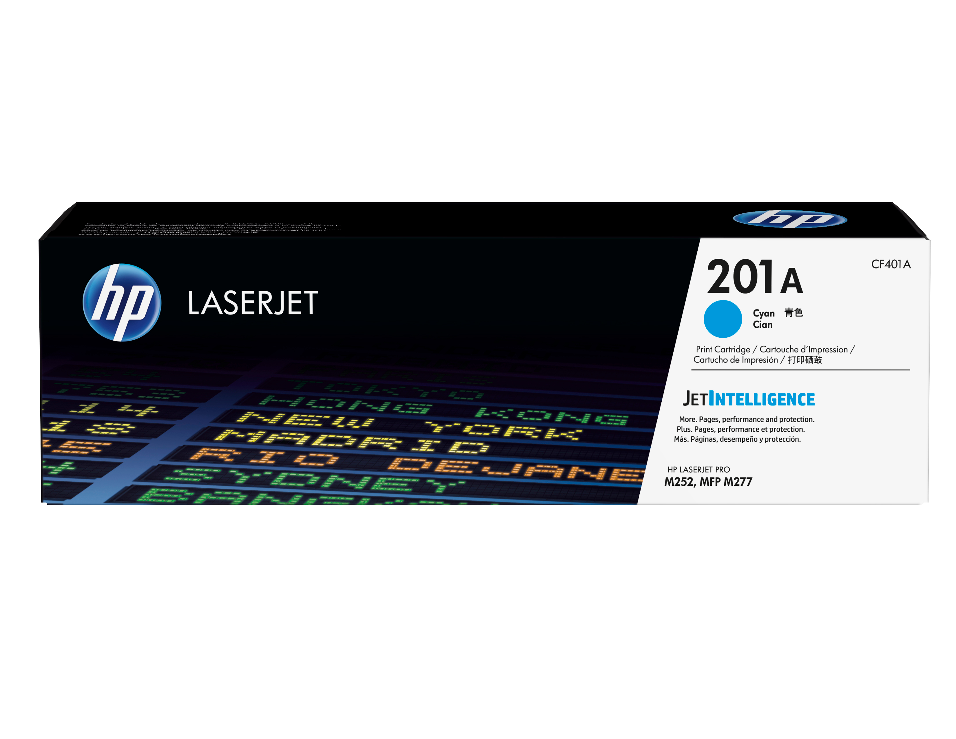 HP 201A (CF401A) cyan Tonerkartusche