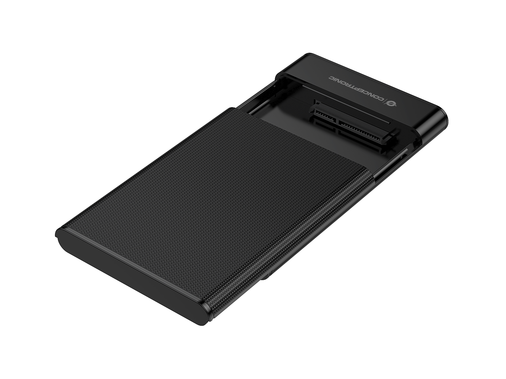 CONCEPTRONIC HDD Gehäuse 2.5SATA HDD/SSD USB-A/C 6Gbs sw