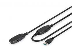 Aktives USB 3.2 Gen 1 Verlängerungskabel, 20 Meter