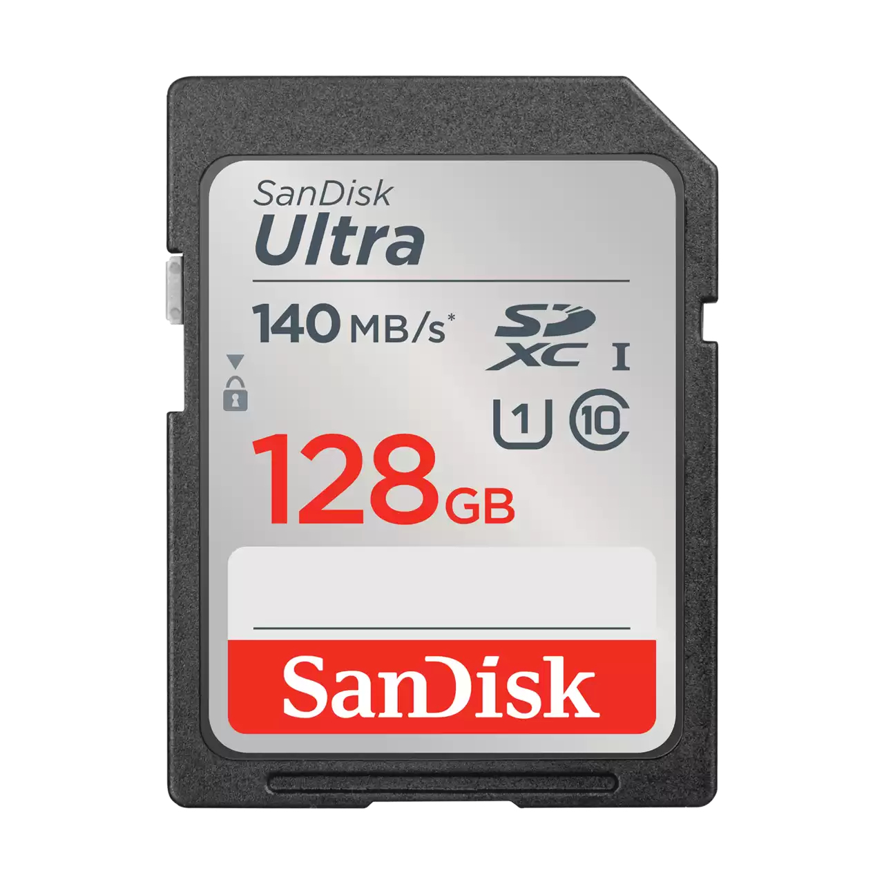 SD Card 128GB SanDisk SDXC UHS-I 140MB/sec