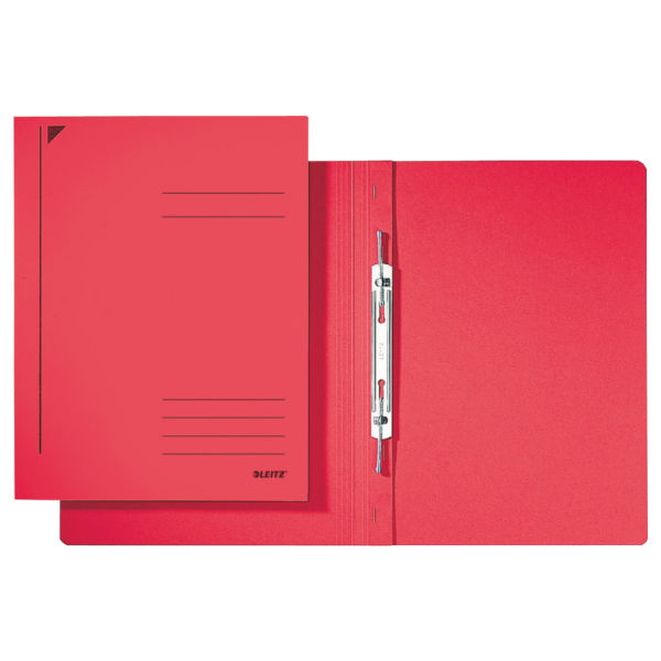 LEITZ Spiralhefter 3040 Karton rot DIN A4, 1 St.