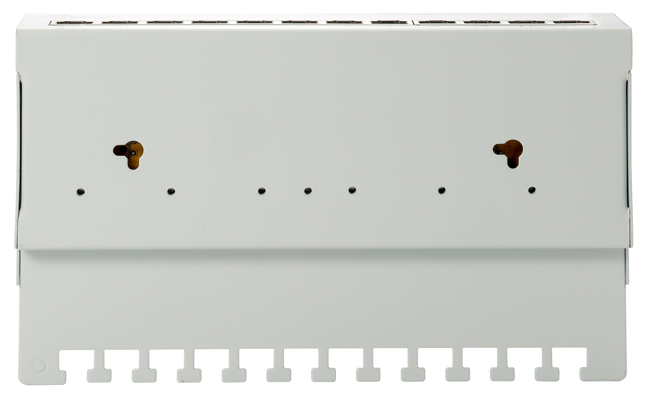 Equip Patchpanel 12xRJ45 Cat6 Desktop 250MHz RAL7035