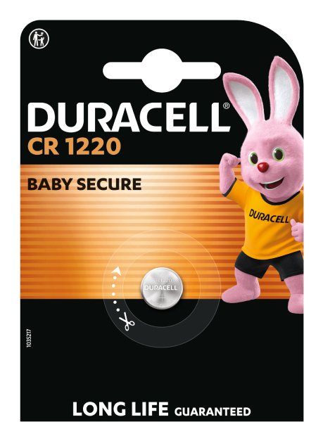 Duracell Batterie Knopfzelle CR1220 3.0V Lithium 1St.