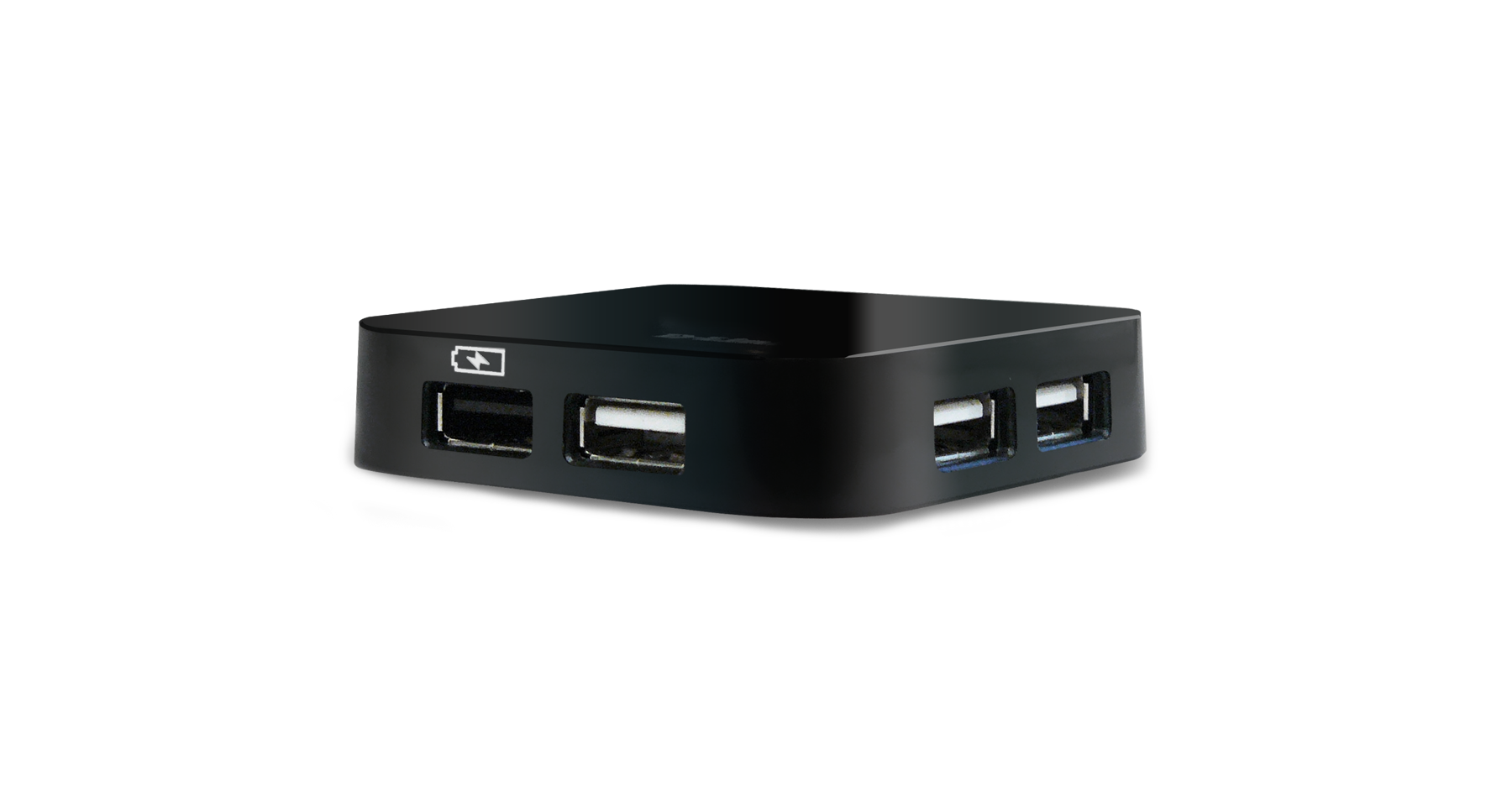 D-Link DUB-H4 4-Port USB2 Hub mit Netzteil schwarz retail