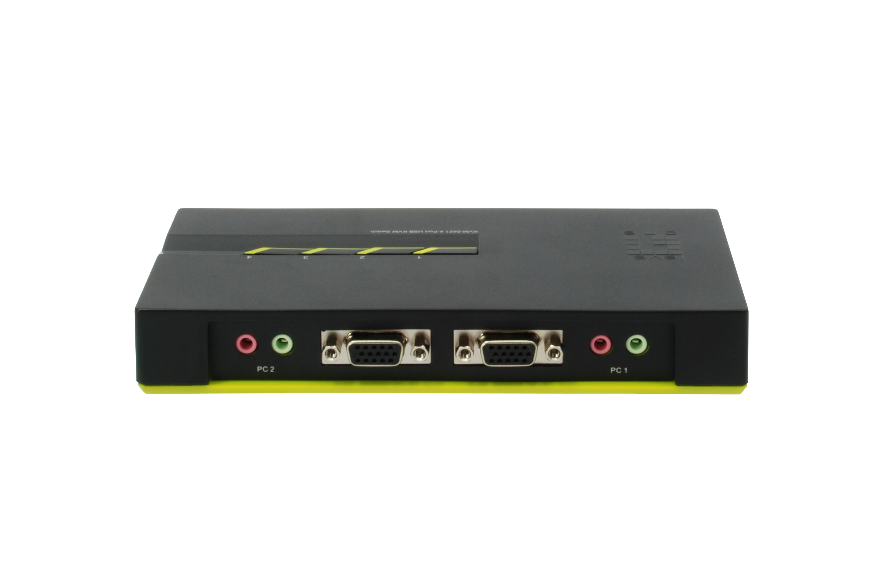 LevelOne KVM Switch 4-Port USB VGA audio support sw